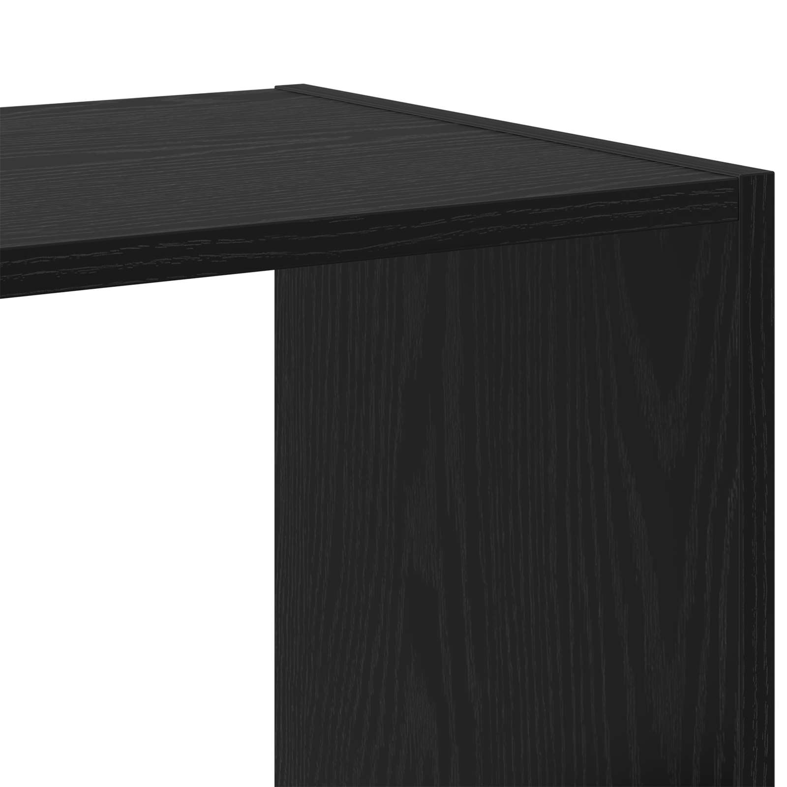 Bibliothèque Chêne noir 102 x 32 x 102 cm - XIOS