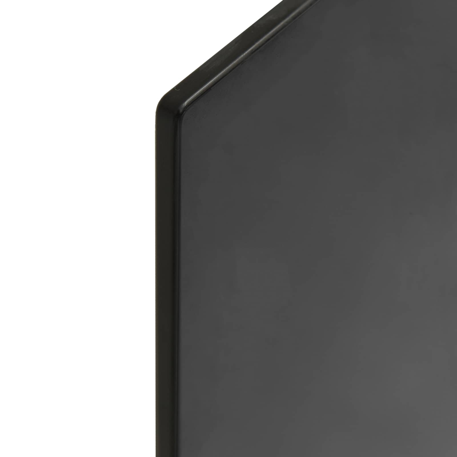 Plateau de table 4 pc Noir Verre - XIOS