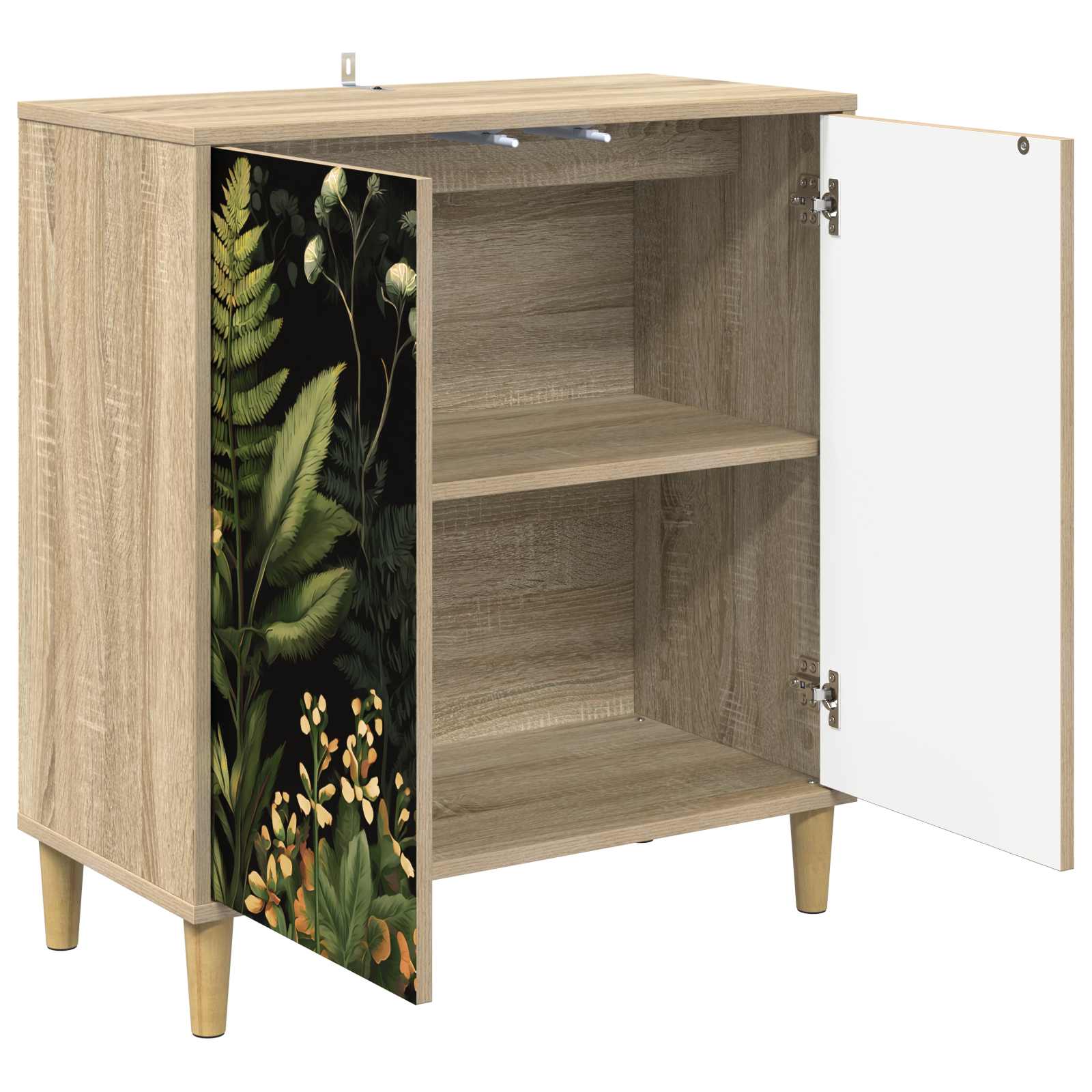 Buffet RHENEN Sonoma 69 x 33 x 75 cm Bois d'ingénierie