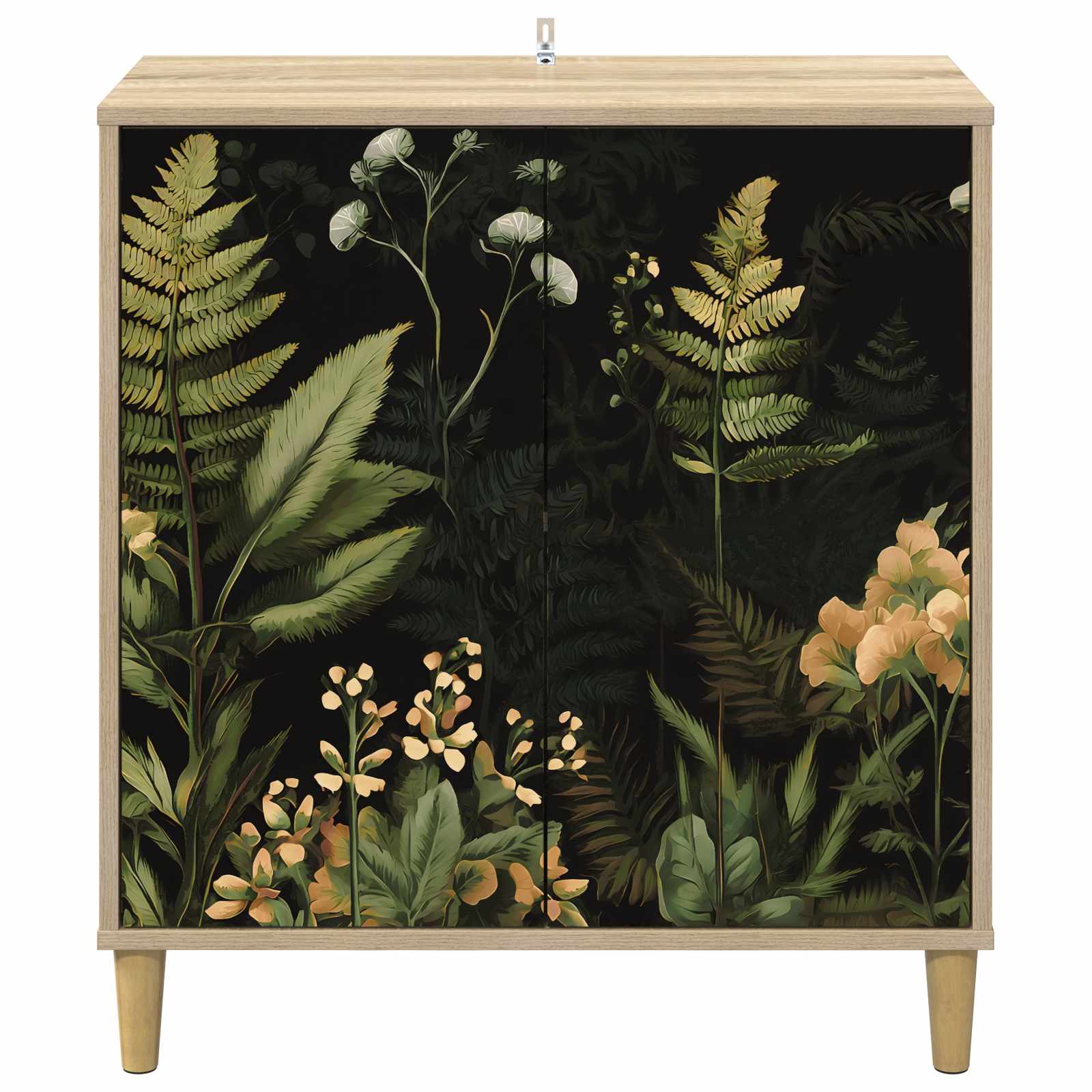 Buffet RHENEN Sonoma 69 x 33 x 75 cm Bois d'ingénierie