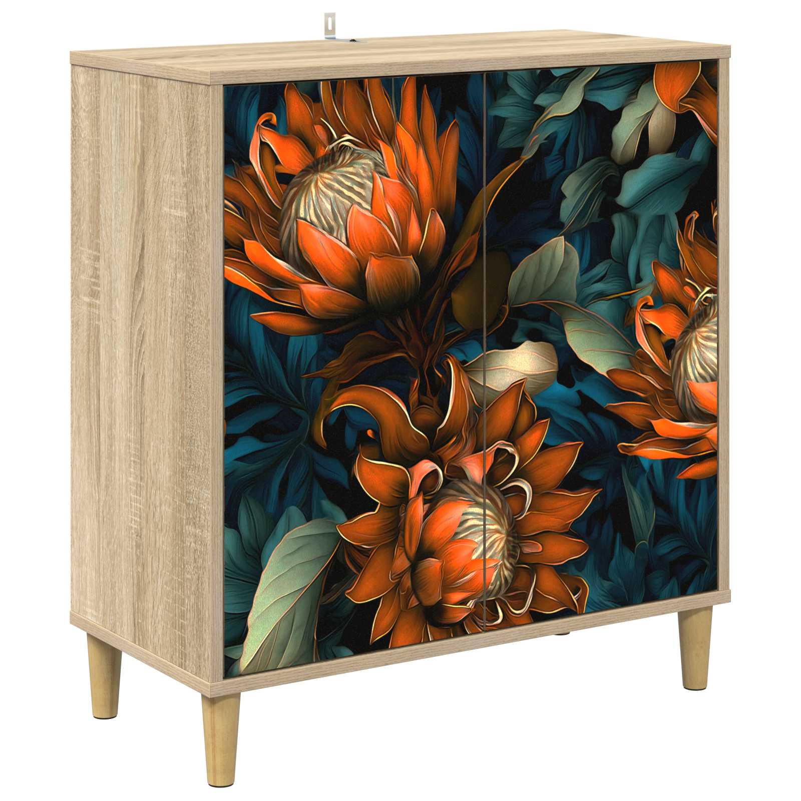 Buffet LOCHEM Sonoma 69 x 33 x 75 cm Bois d'ingénierie