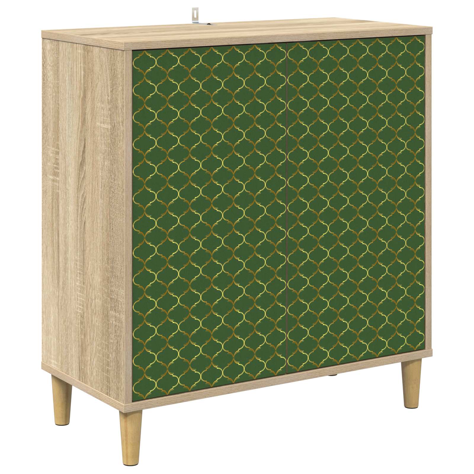 Buffet GELEEN Sonoma 69 x 33 x 75 cm Bois d'ingénierie