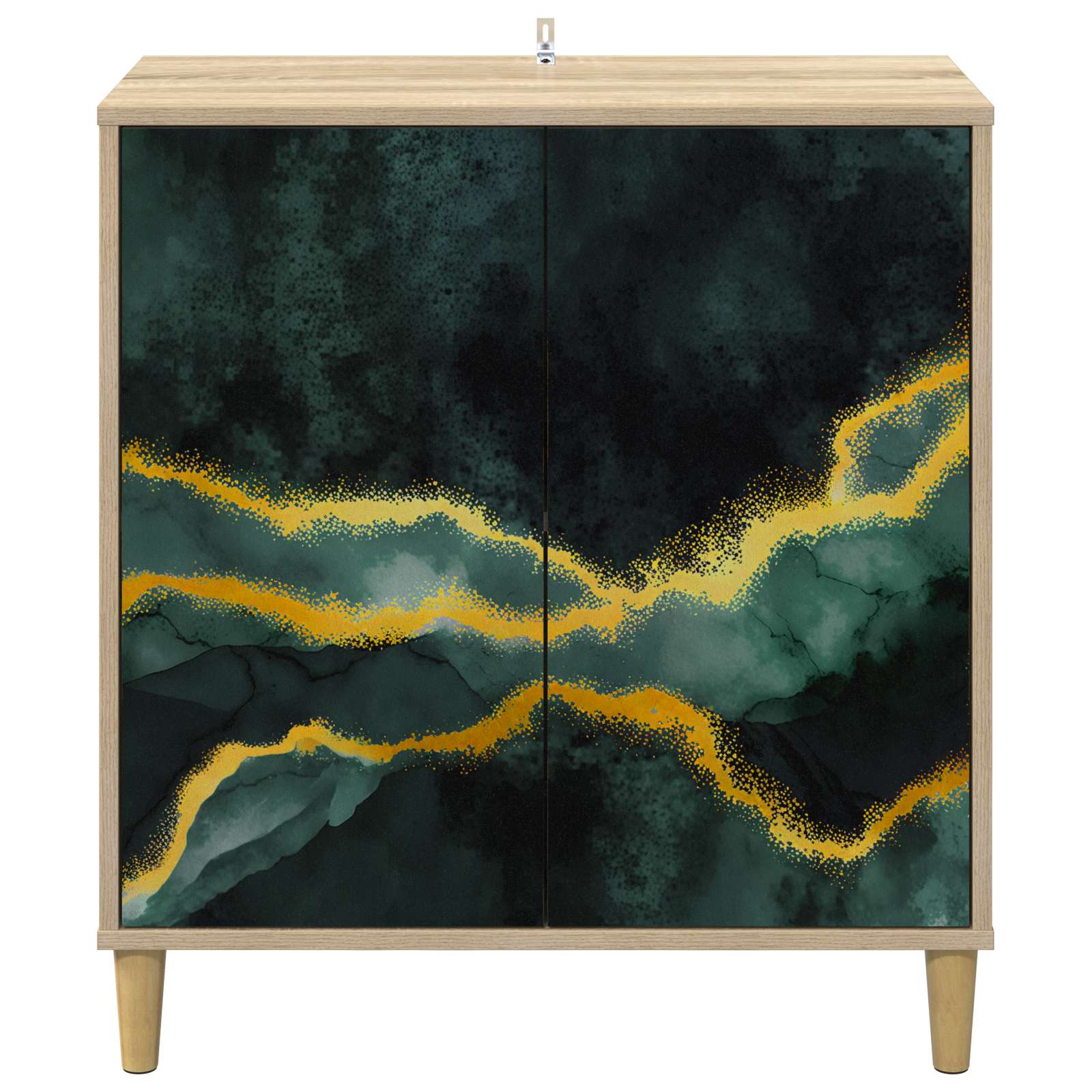 Buffet WIJHE Sonoma 69 x 33 x 75 cm Bois d'ingénierie