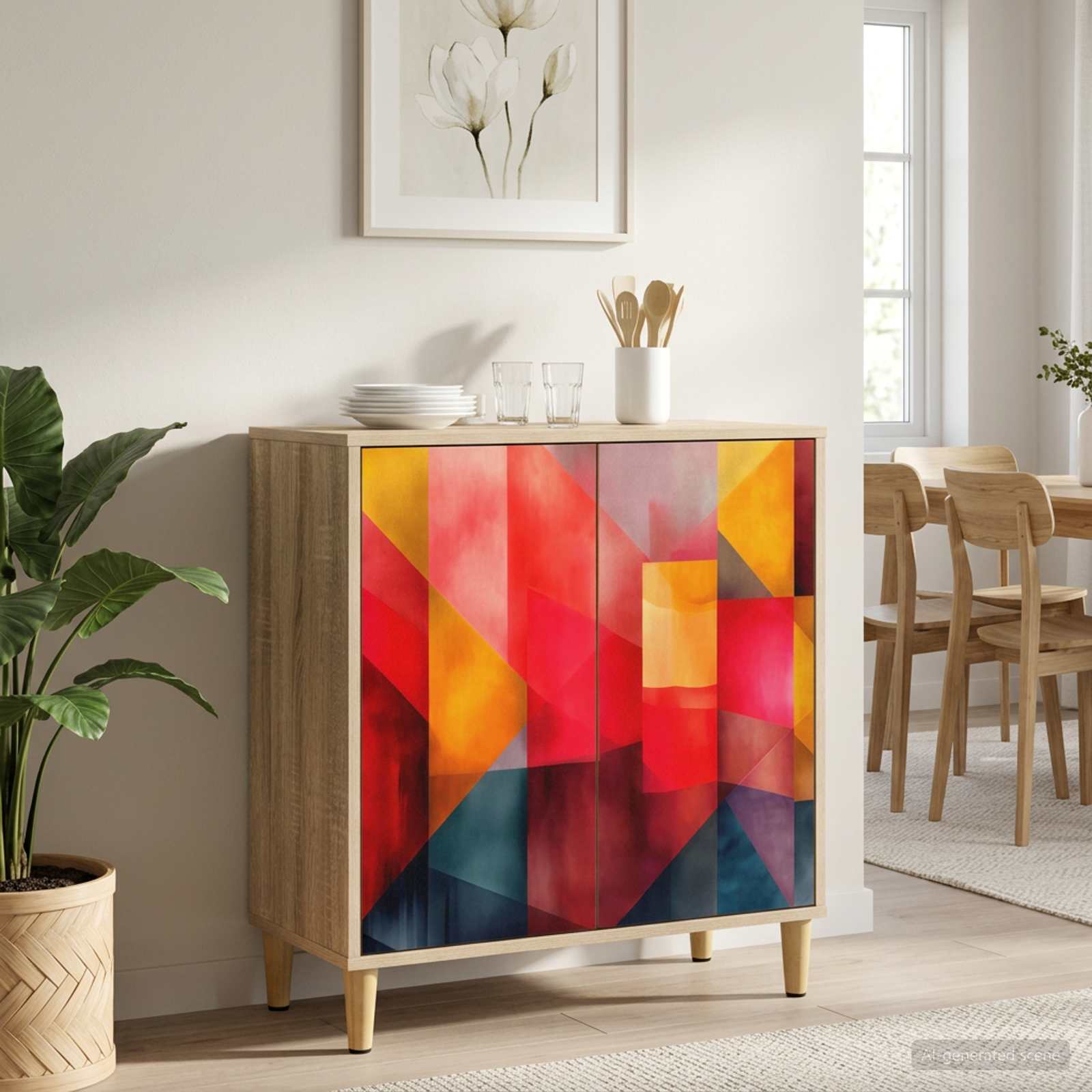 Buffet HEESCH Sonoma 69 x 33 x 75 cm Bois d'ingénierie