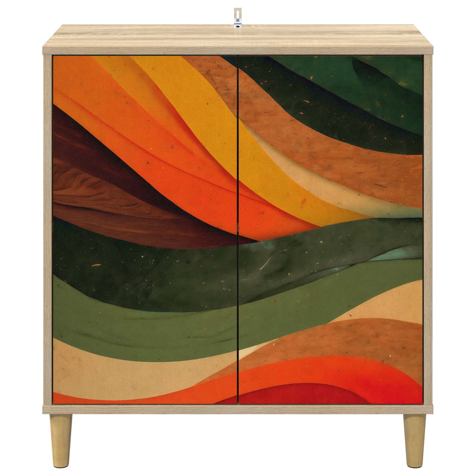 Buffet BONN Sonoma 69 x 33 x 75 cm Bois d'ingénierie