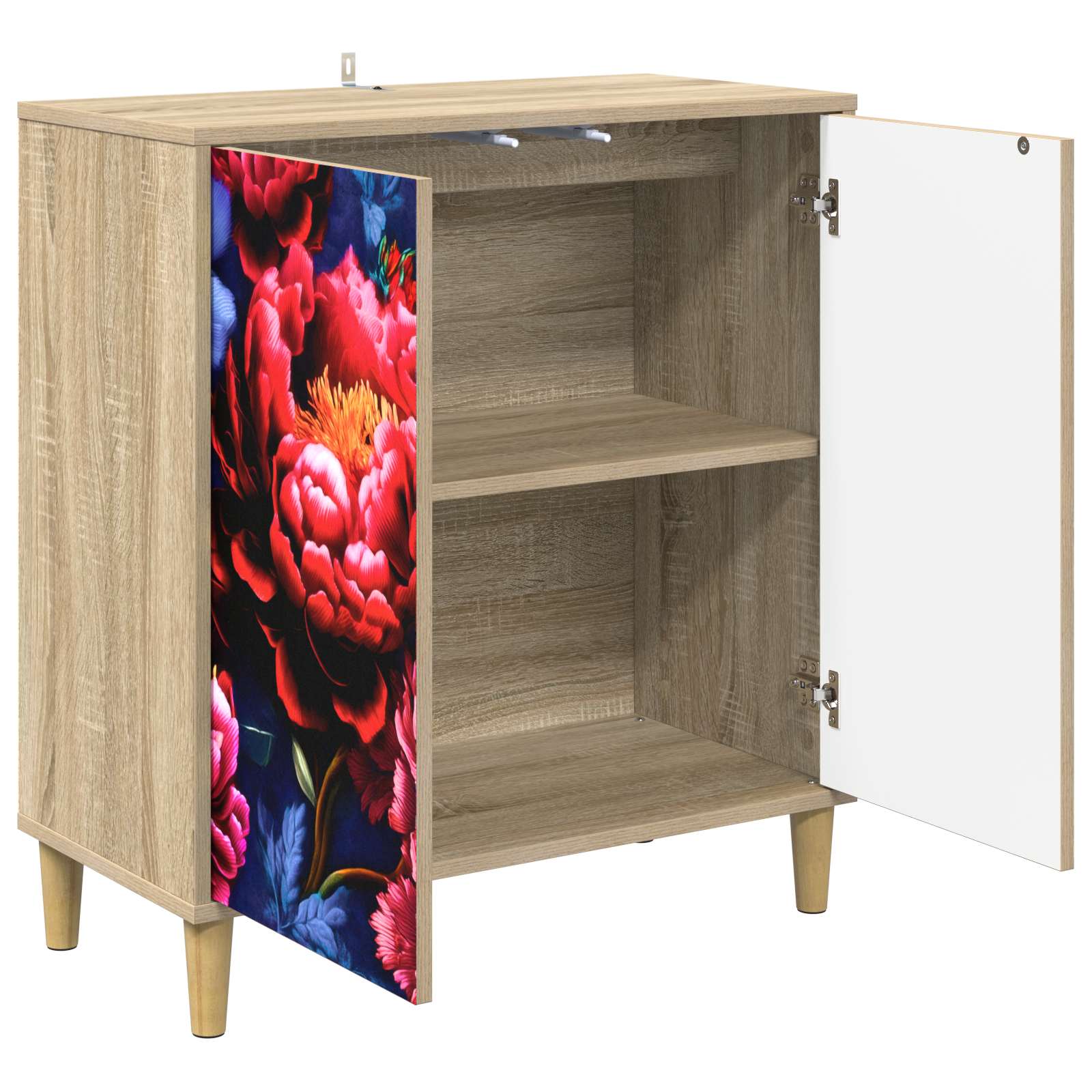 Buffet KIEL Sonoma 69 x 33 x 75 cm Bois d'ingénierie