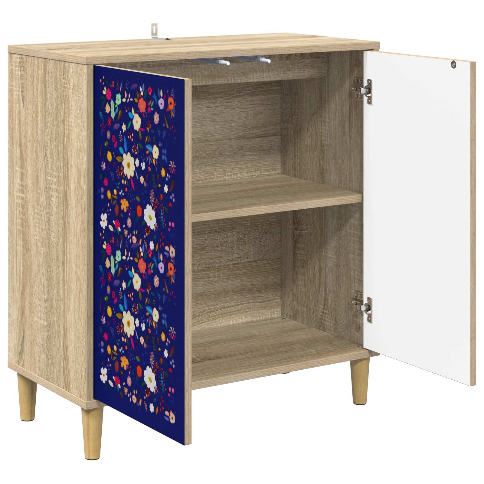 Buffet MAINZ Sonoma 69 x 33 x 75 cm Bois d'ingénierie