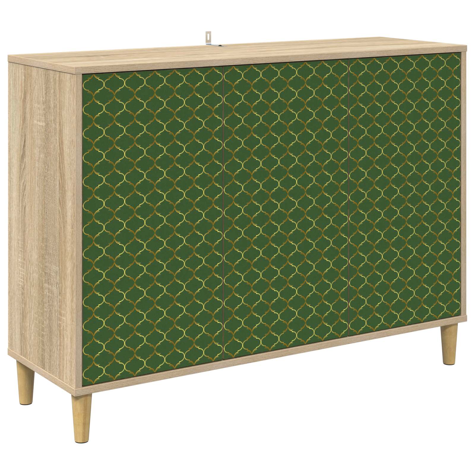 Buffet GELEEN Sonoma 102 x 33 x 75 cm Bois d'ingénierie