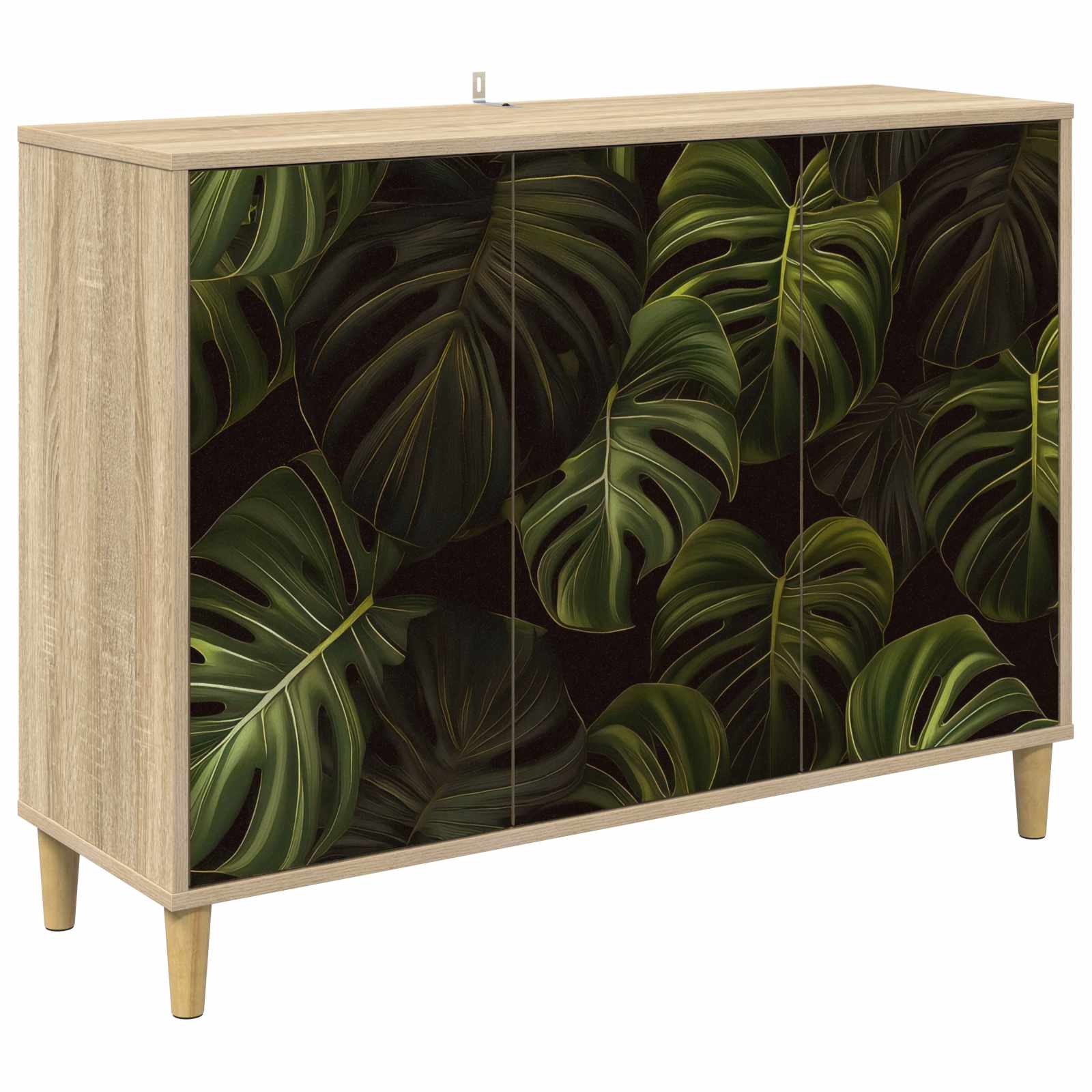 Buffet ELBURG Sonoma 102 x 33 x 75 cm Bois d'ingénierie
