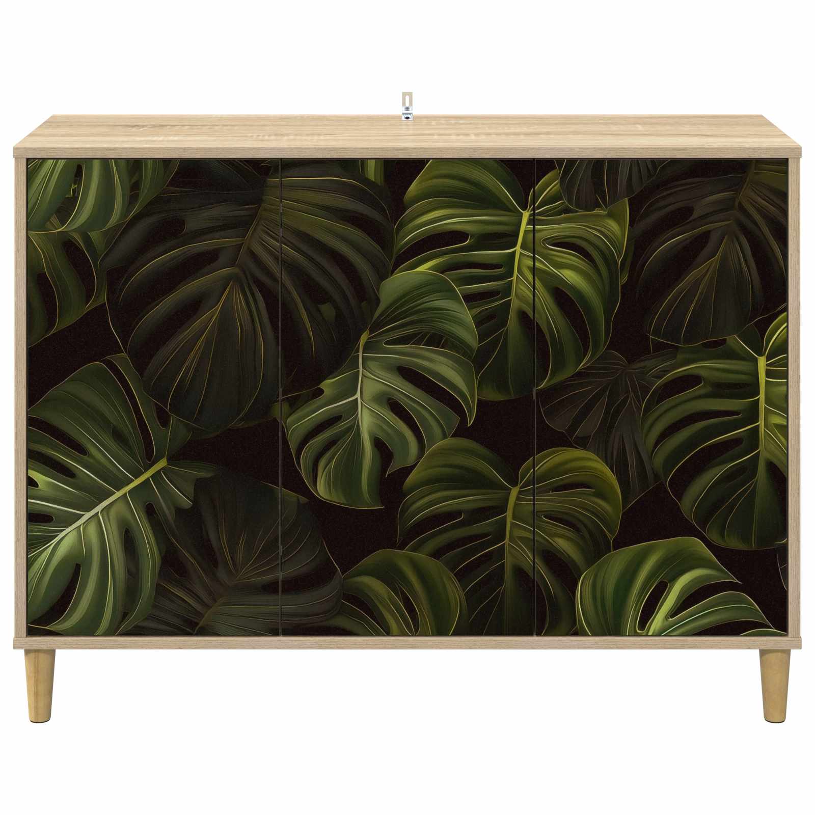Buffet ELBURG Sonoma 102 x 33 x 75 cm Bois d'ingénierie