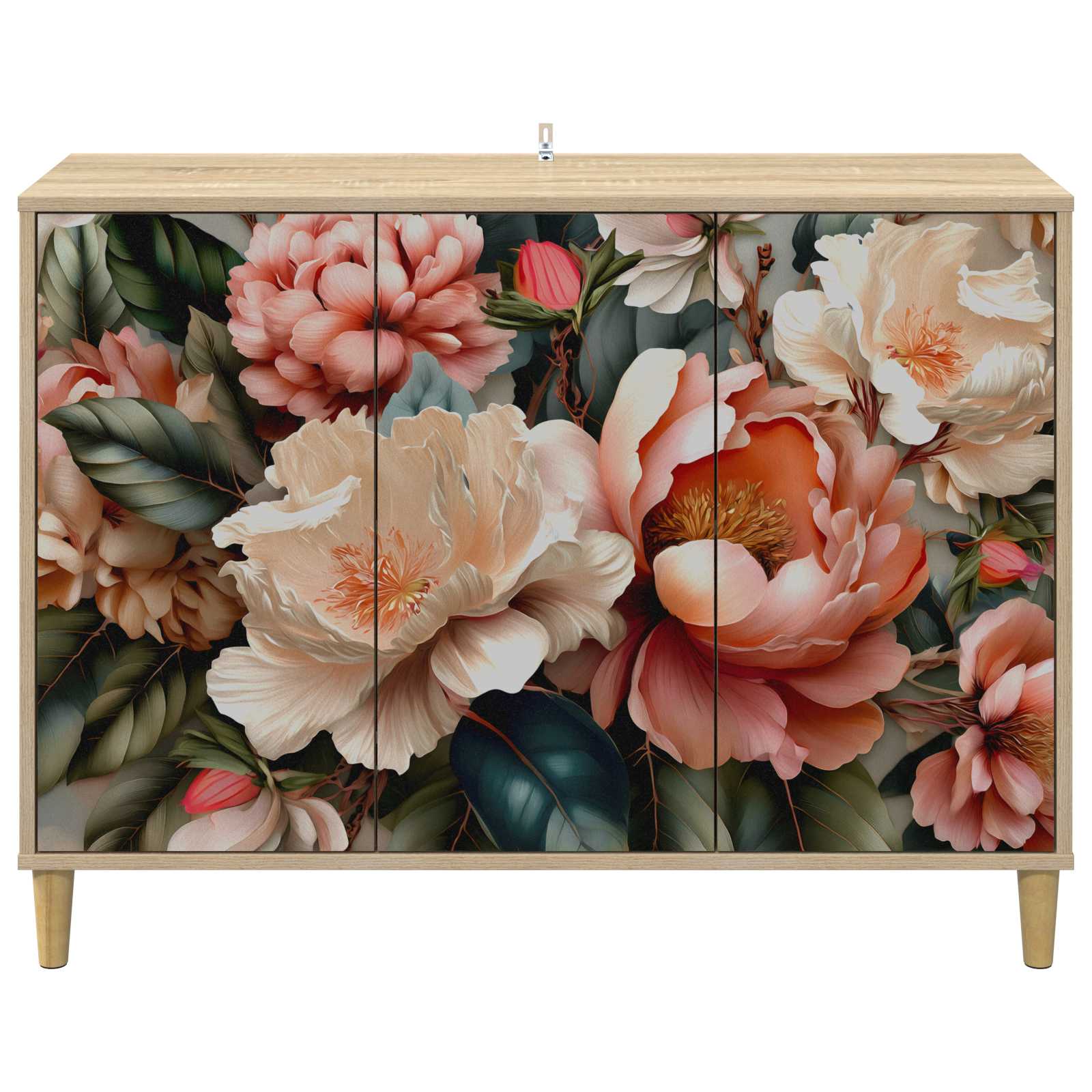 Buffet BORNE Sonoma 102 x 33 x 75 cm Bois d'ingénierie