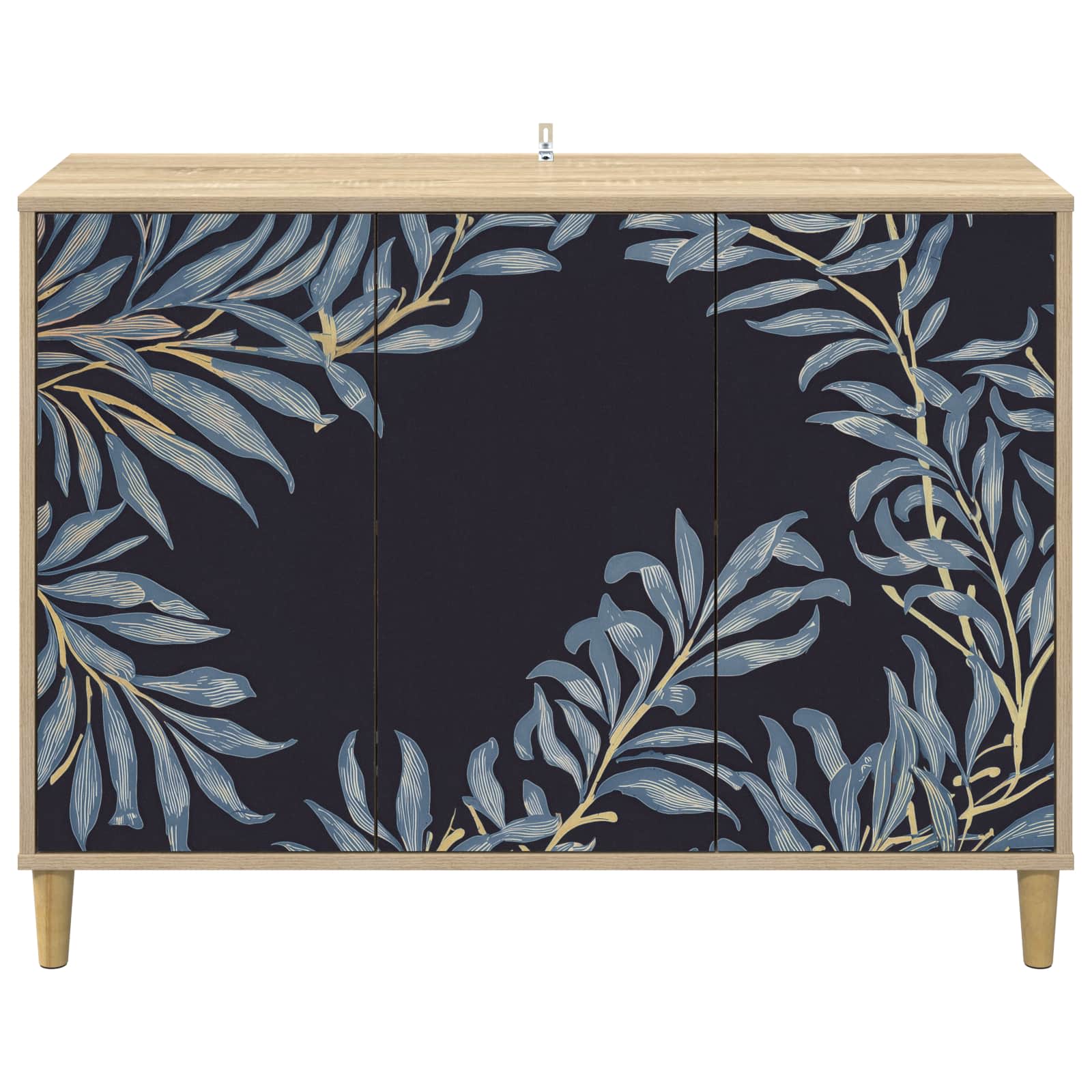 Buffet DOKKUM Sonoma 102 x 33 x 75 cm Bois d'ingénierie