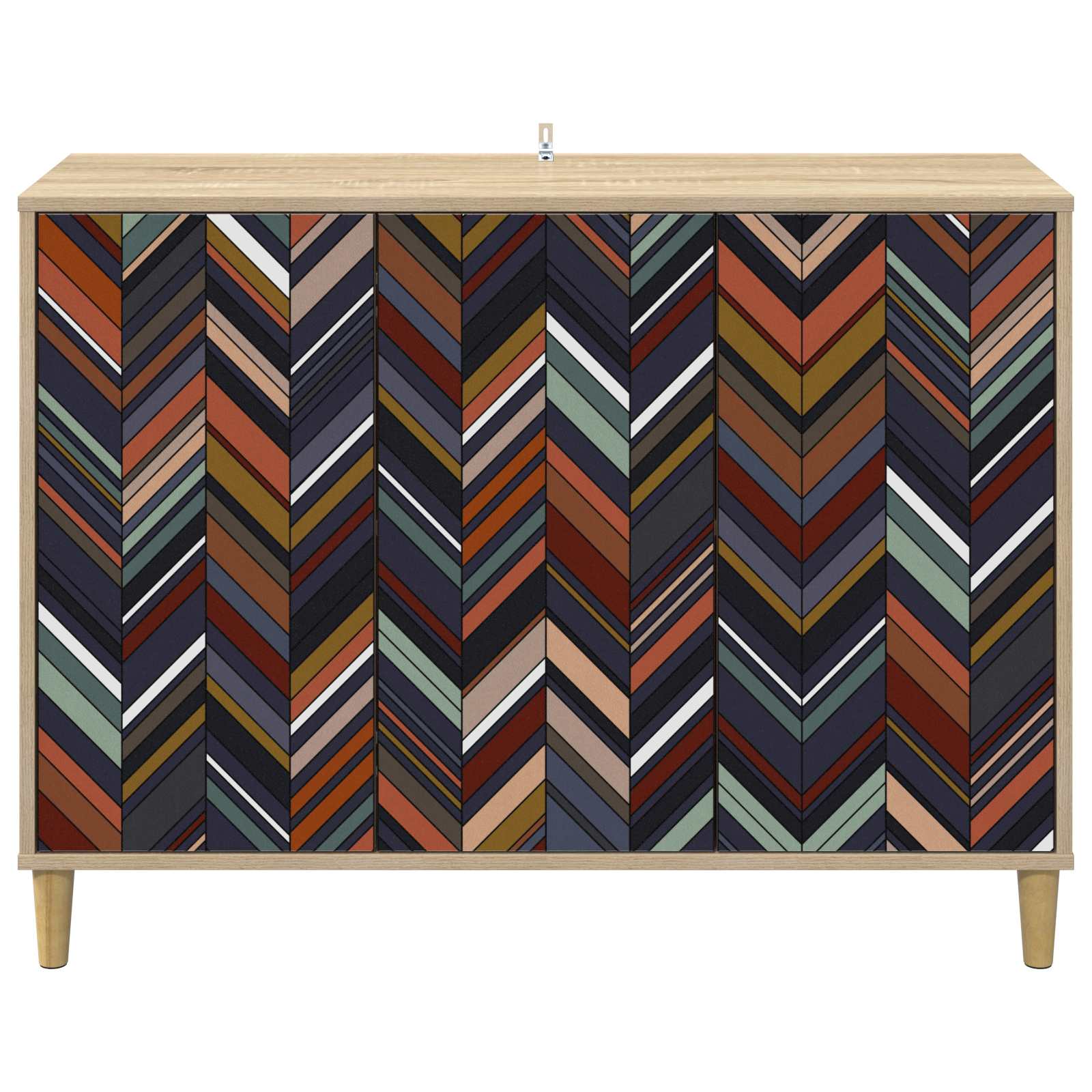Buffet OMMEN Sonoma 102 x 33 x 75 cm Bois d'ingénierie