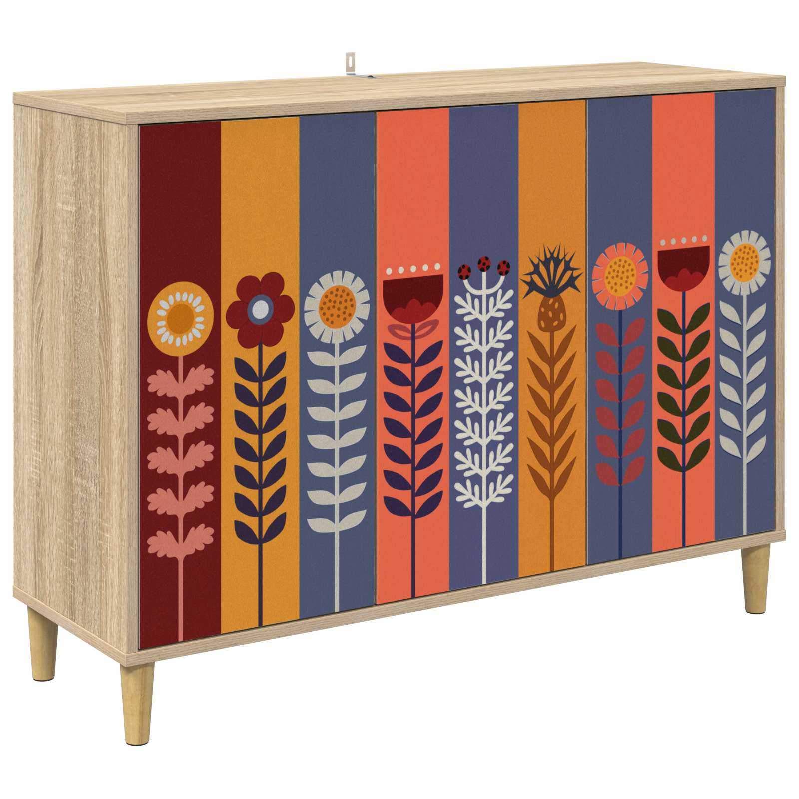 Buffet ESSEN Sonoma 102 x 33 x 75 cm Bois d'ingénierie