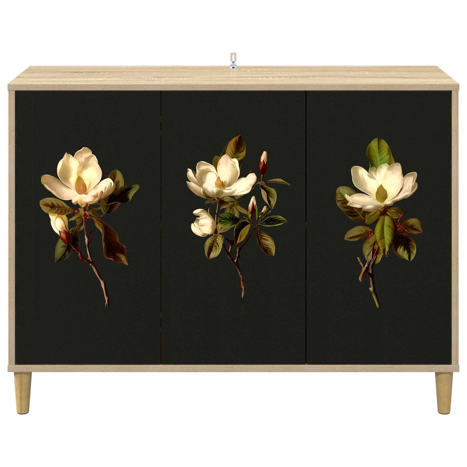 Buffet BREMEN Sonoma 102 x 33 x 75 cm Bois d'ingénierie