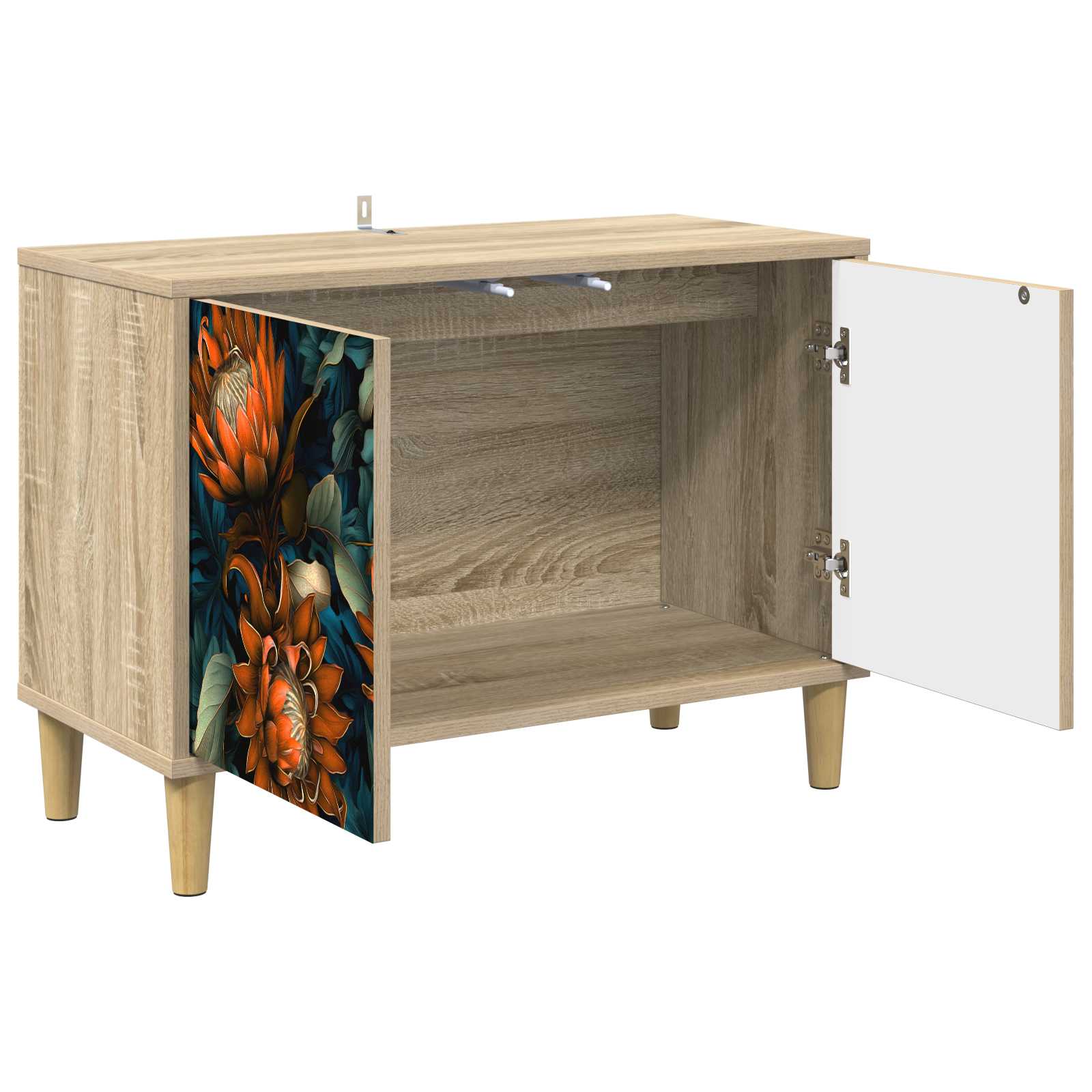 Meuble TV LOCHEM 69 x 33 x 50 cm Sonoma Bois d'ingénierie