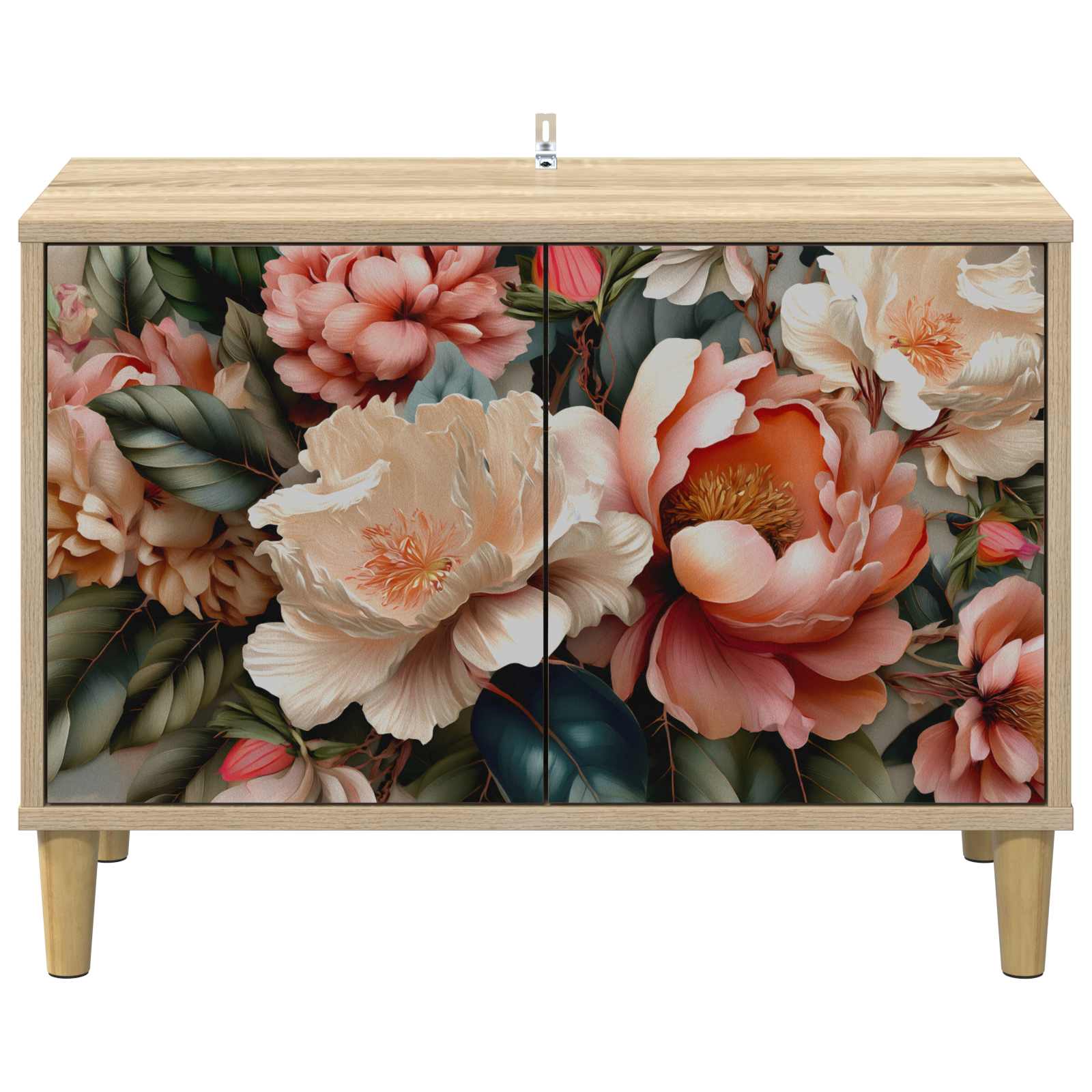 Meuble TV BORNE 69 x 33 x 50 cm Sonoma Bois d'ingénierie
