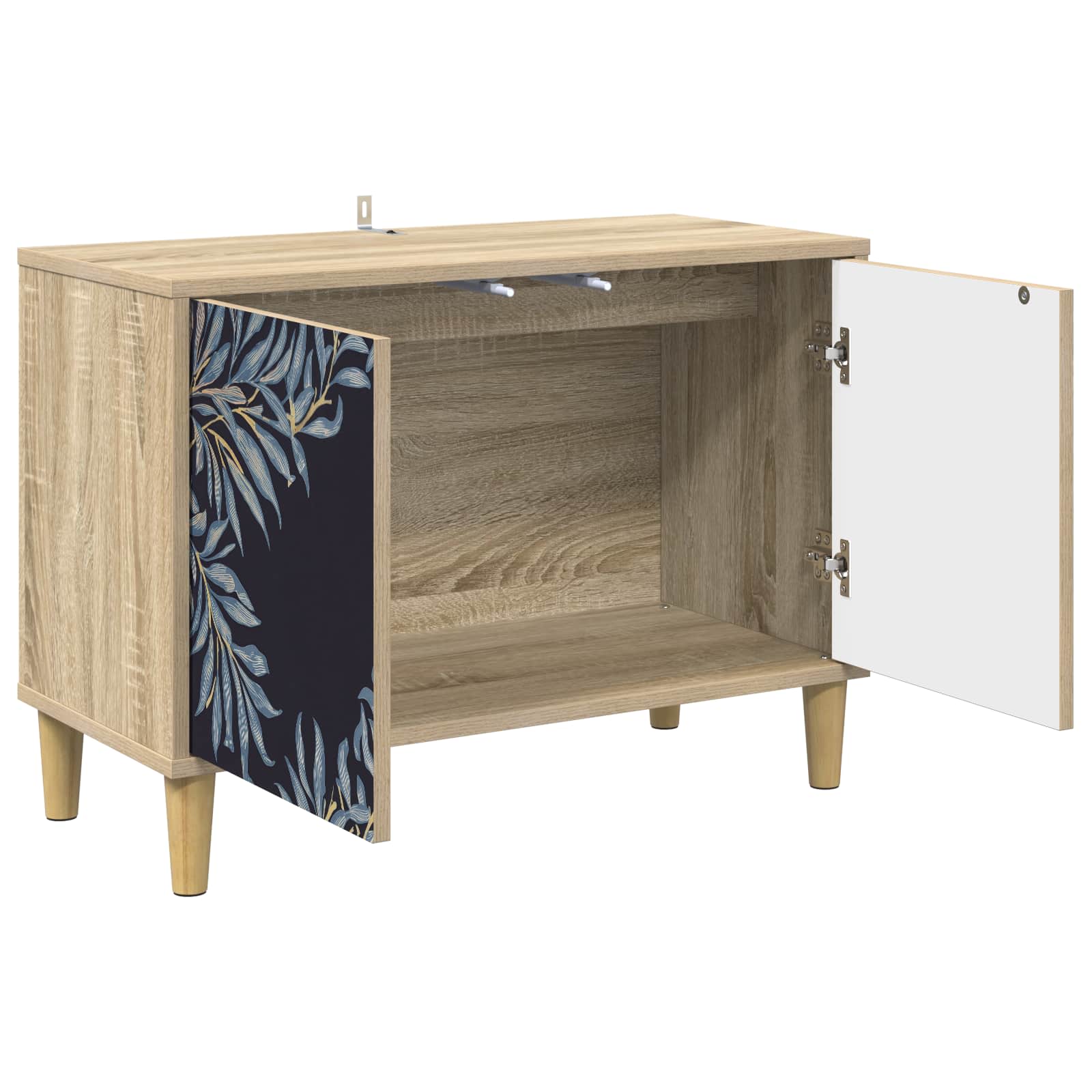 Meuble TV DOKKUM 69 x 33 x 50 cm Sonoma Bois d'ingénierie