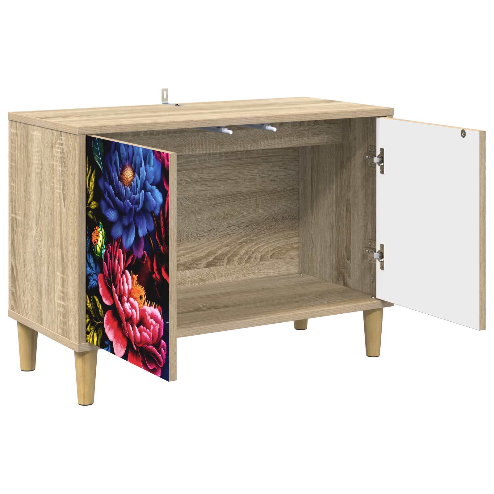 Meuble TV KIEL 69 x 33 x 50 cm Sonoma Bois d'ingénierie