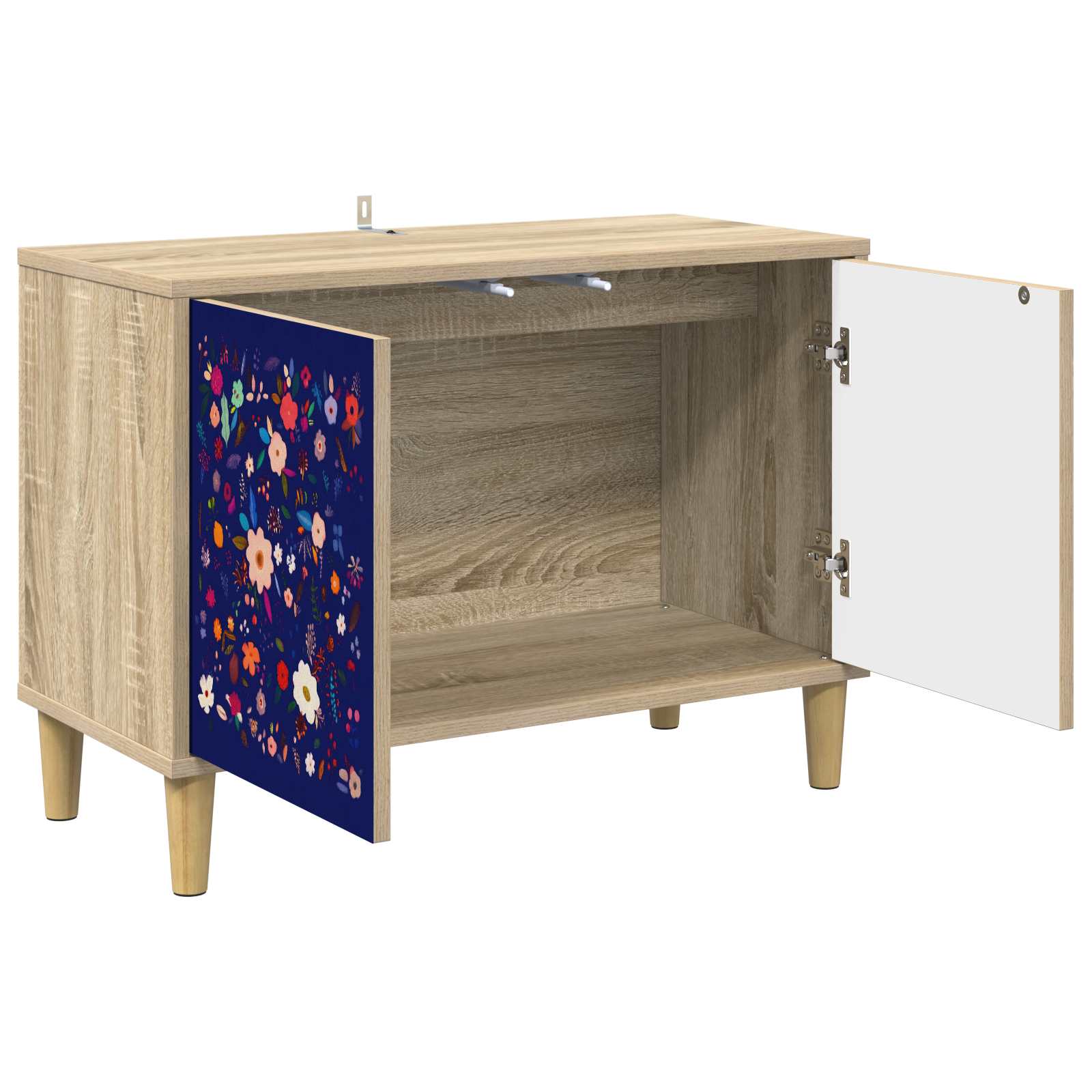 Meuble TV MAINZ 69 x 33 x 50 cm Sonoma Bois d'ingénierie
