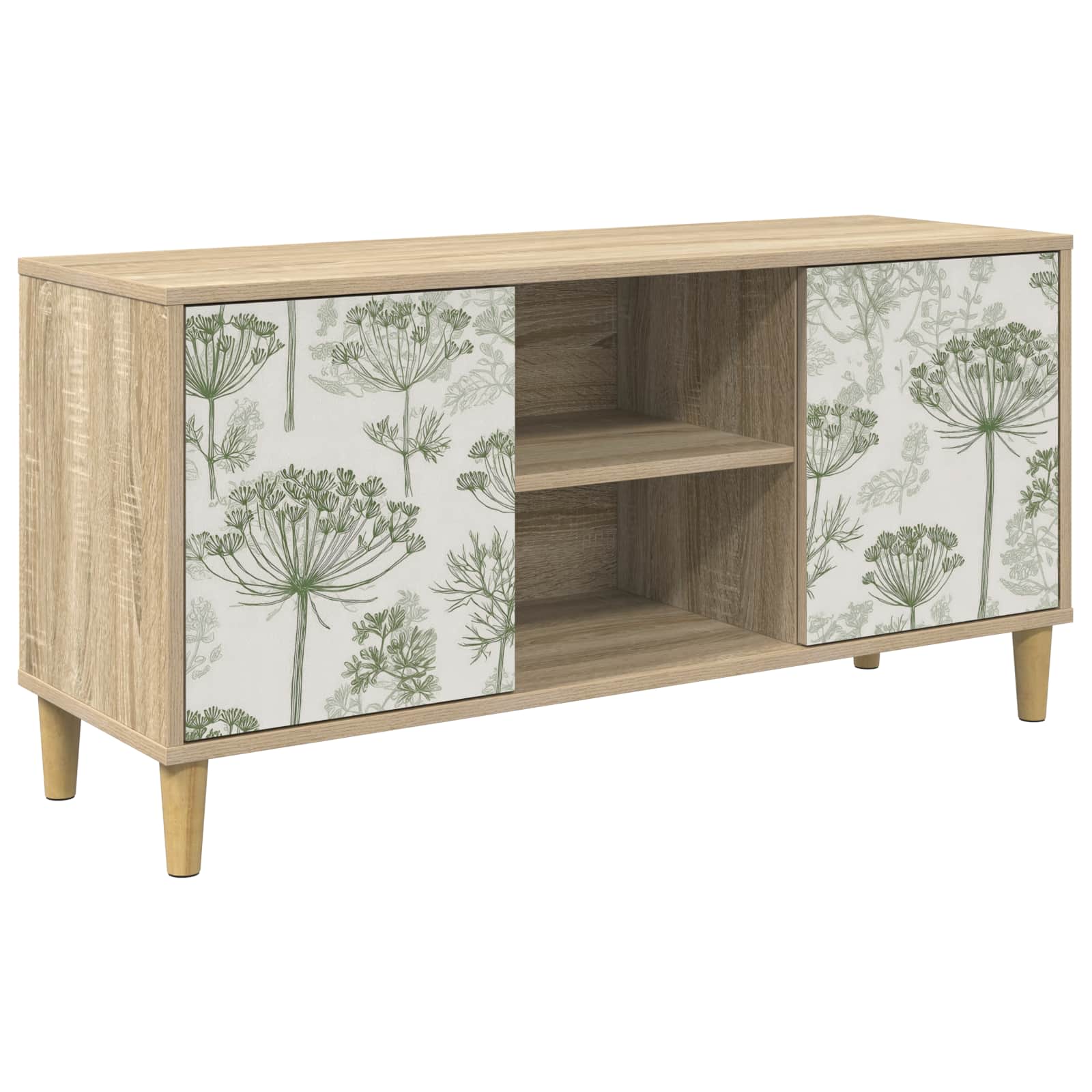 Meuble TV GOTHA 102 x 33 x 50 cm Sonoma Bois d'ingénierie