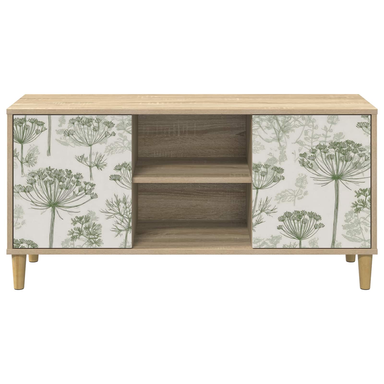 Meuble TV GOTHA 102 x 33 x 50 cm Sonoma Bois d'ingénierie