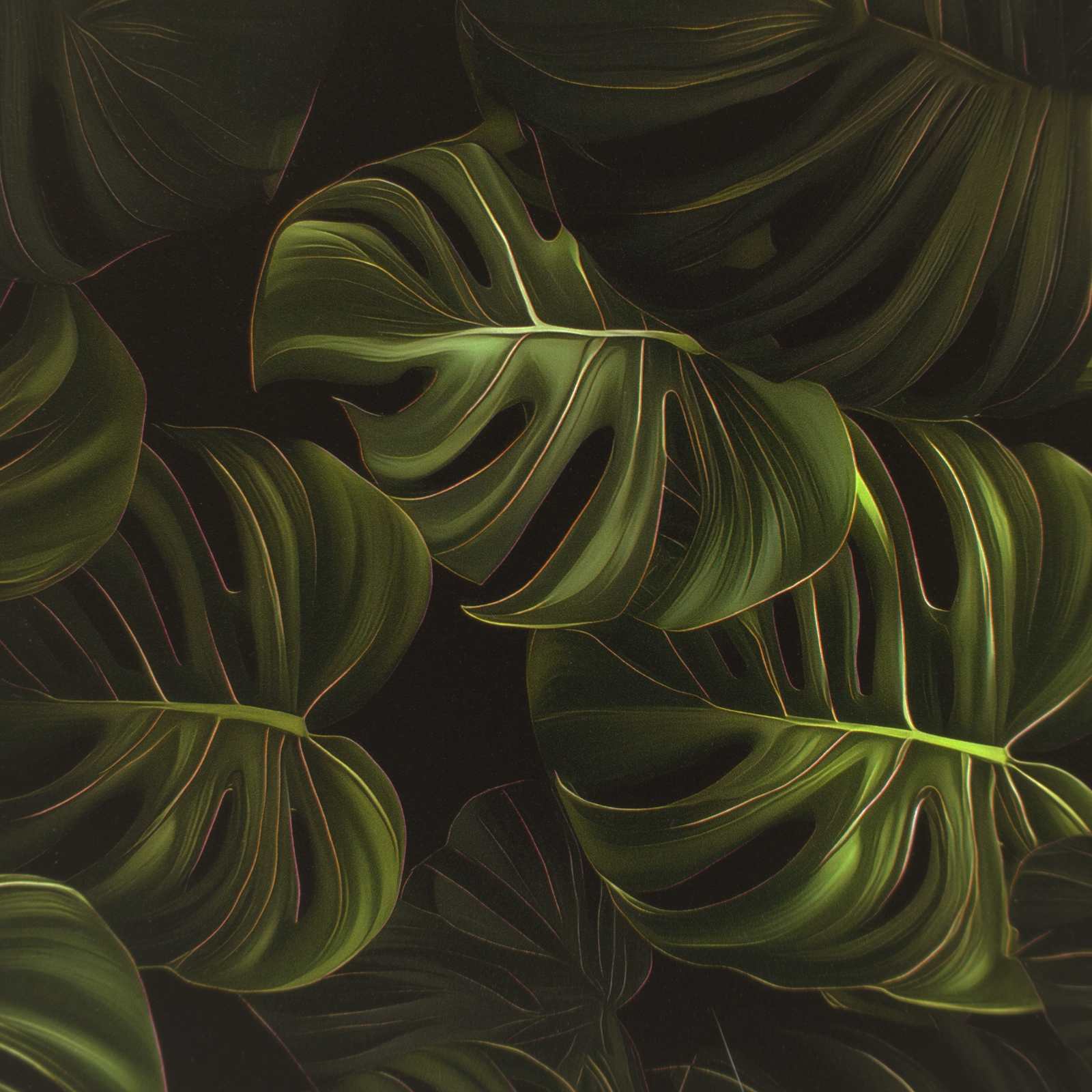 Meuble TV ELBURG 102 x 33 x 51 cm Chêne noir Bois d'ingénierie
