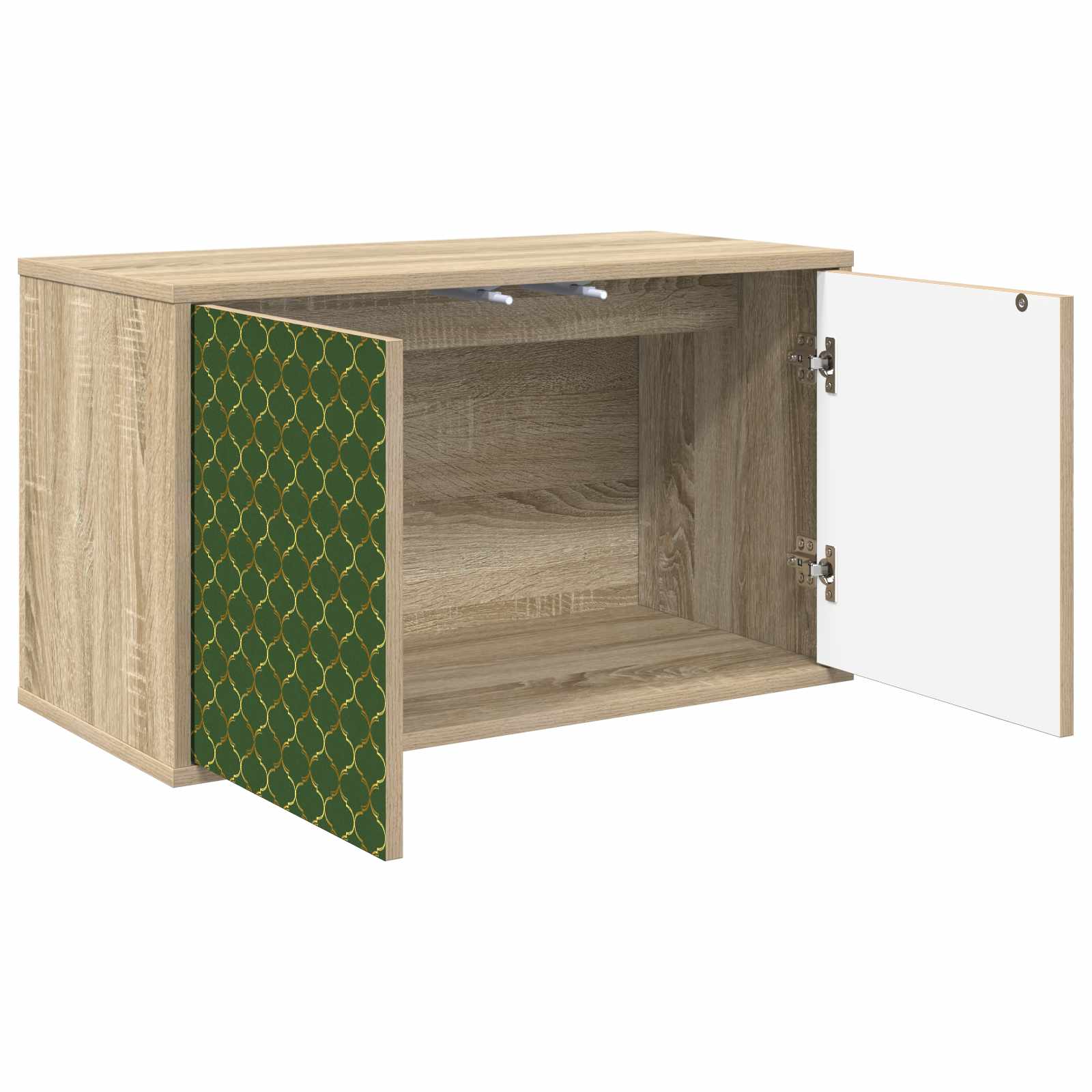 Meuble TV mural GELEEN 69 x 33 x 40 cm Chêne Sonoma