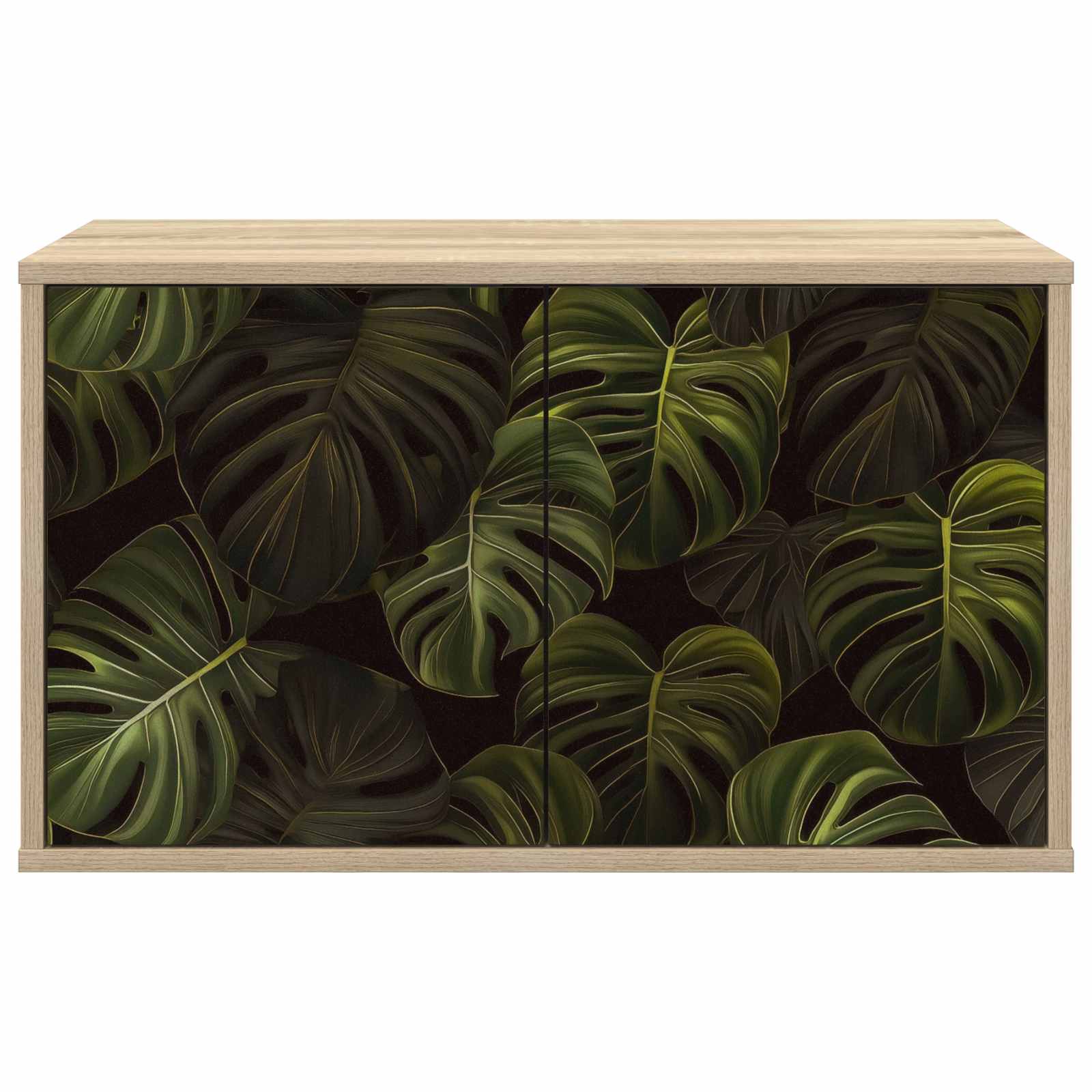 Meuble TV mural ELBURG 69 x 33 x 40 cm Chêne Sonoma
