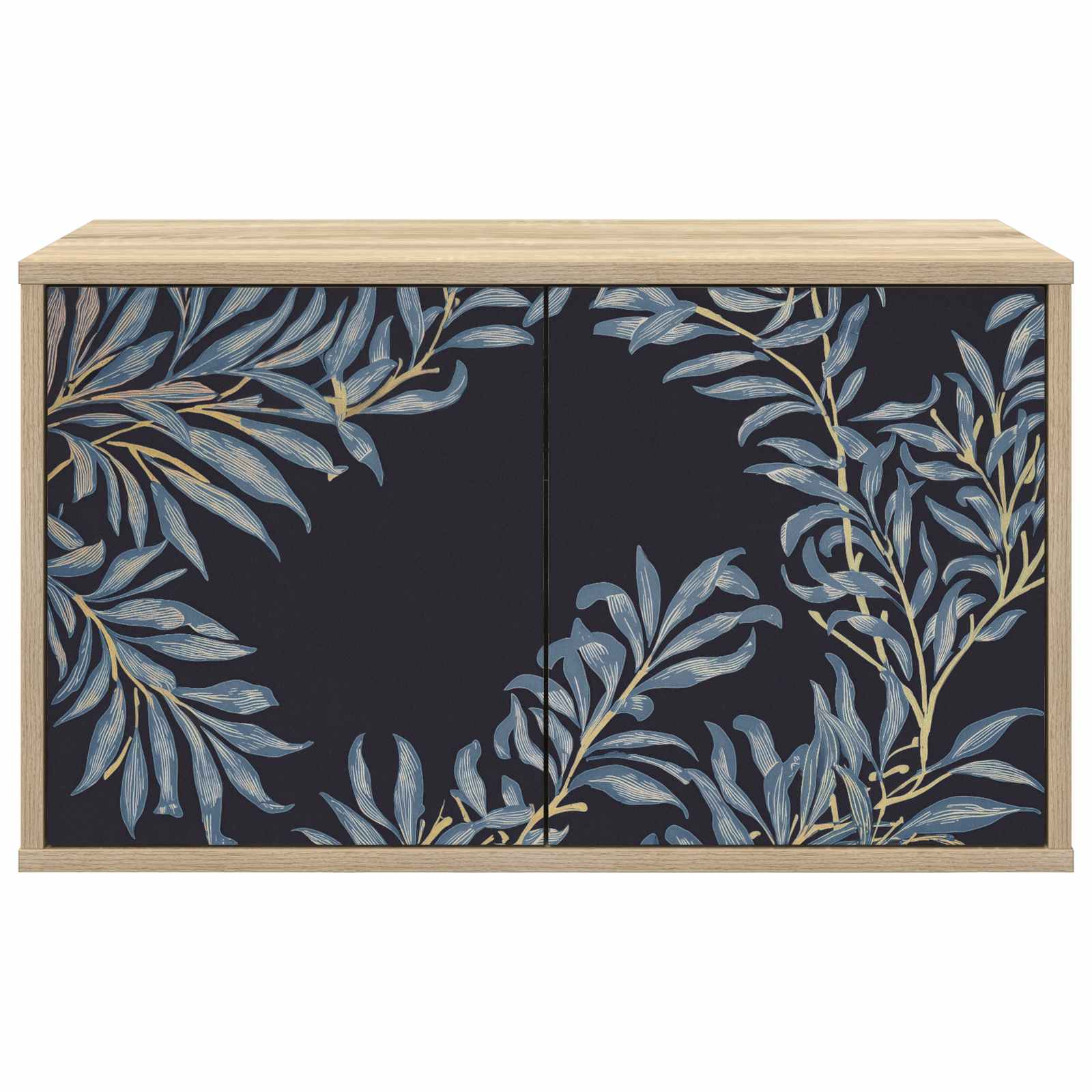 Meuble TV mural DOKKUM 69 x 33 x 40 cm Chêne Sonoma