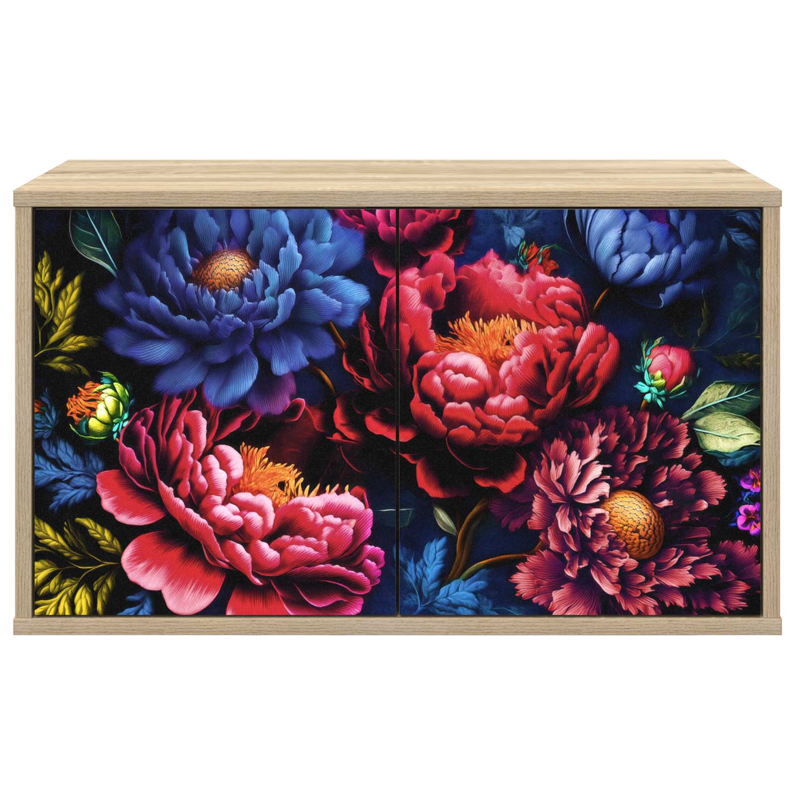 Meuble TV mural KIEL 69 x 33 x 40 cm Chêne Sonoma