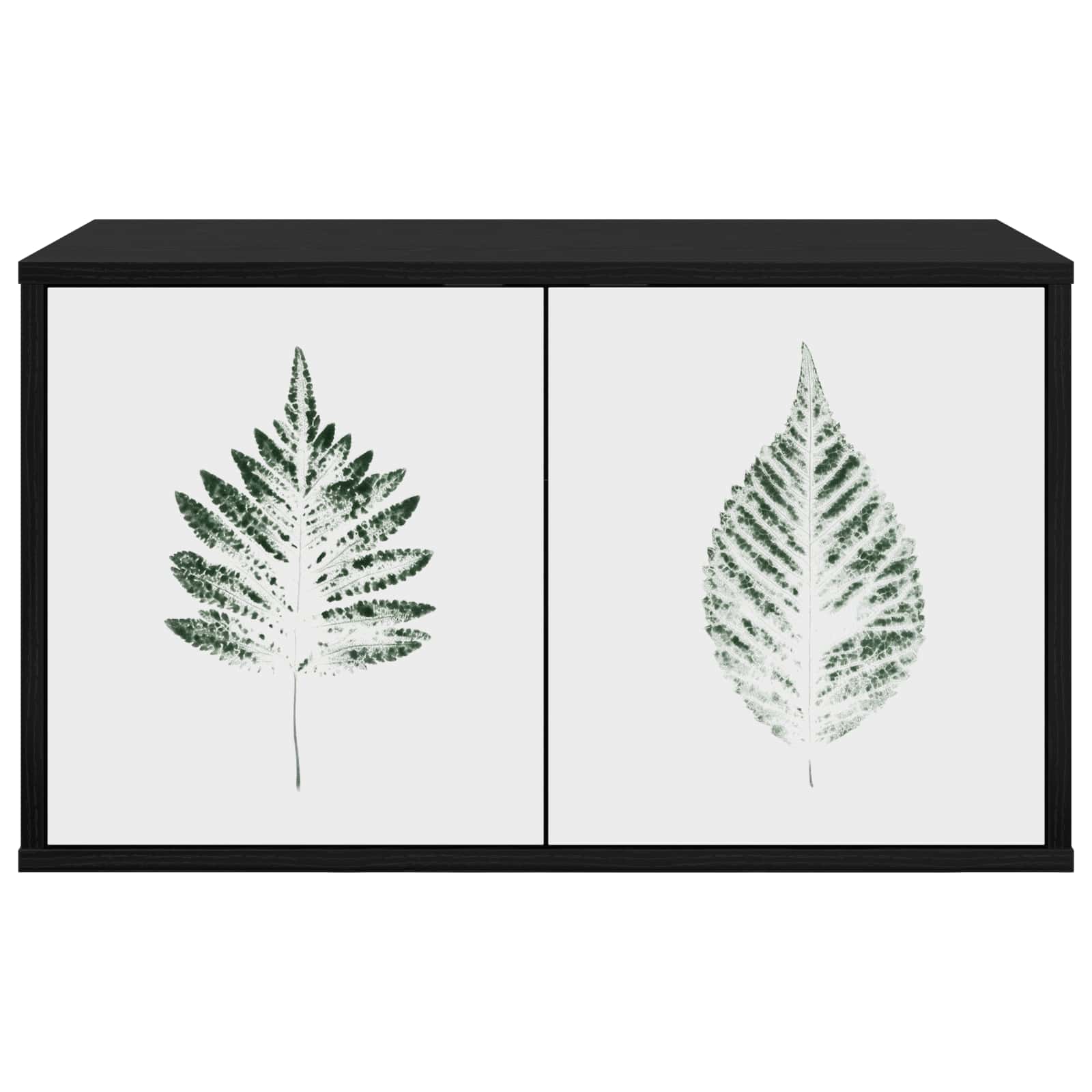 Meuble TV mural HANAU 69 x 33 x 40 cm Chêne noir