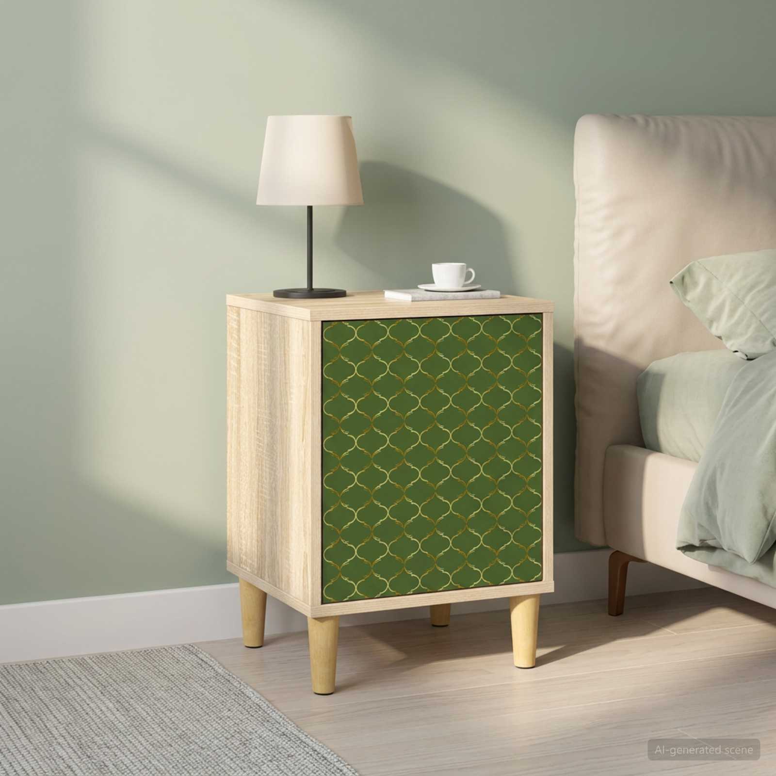 Table de chevet GELEEN 2 pc Chêne Sonoma 36 x 33 x 50 cm
