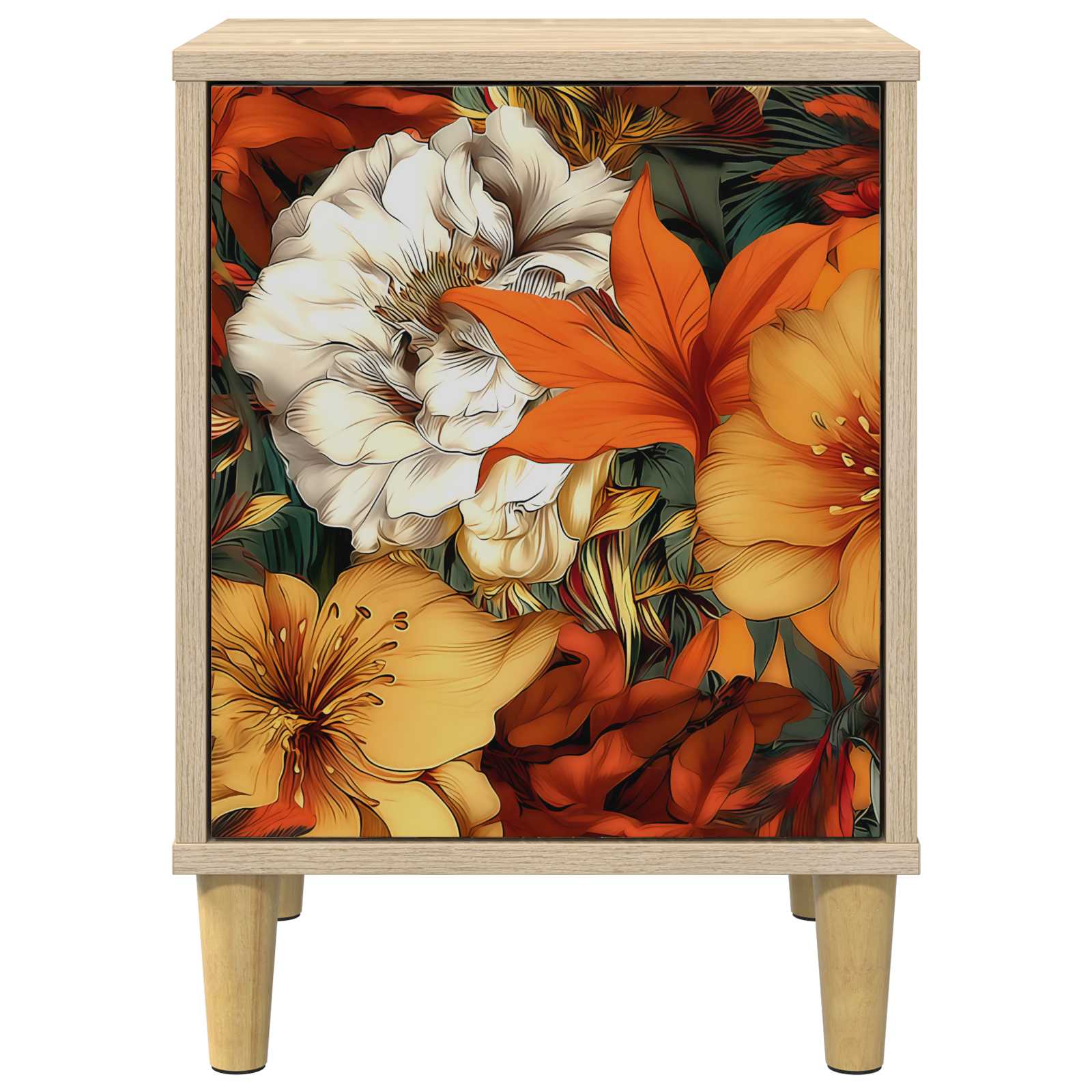Table de chevet GENNEP 2 pc Chêne Sonoma 36 x 33 x 50 cm