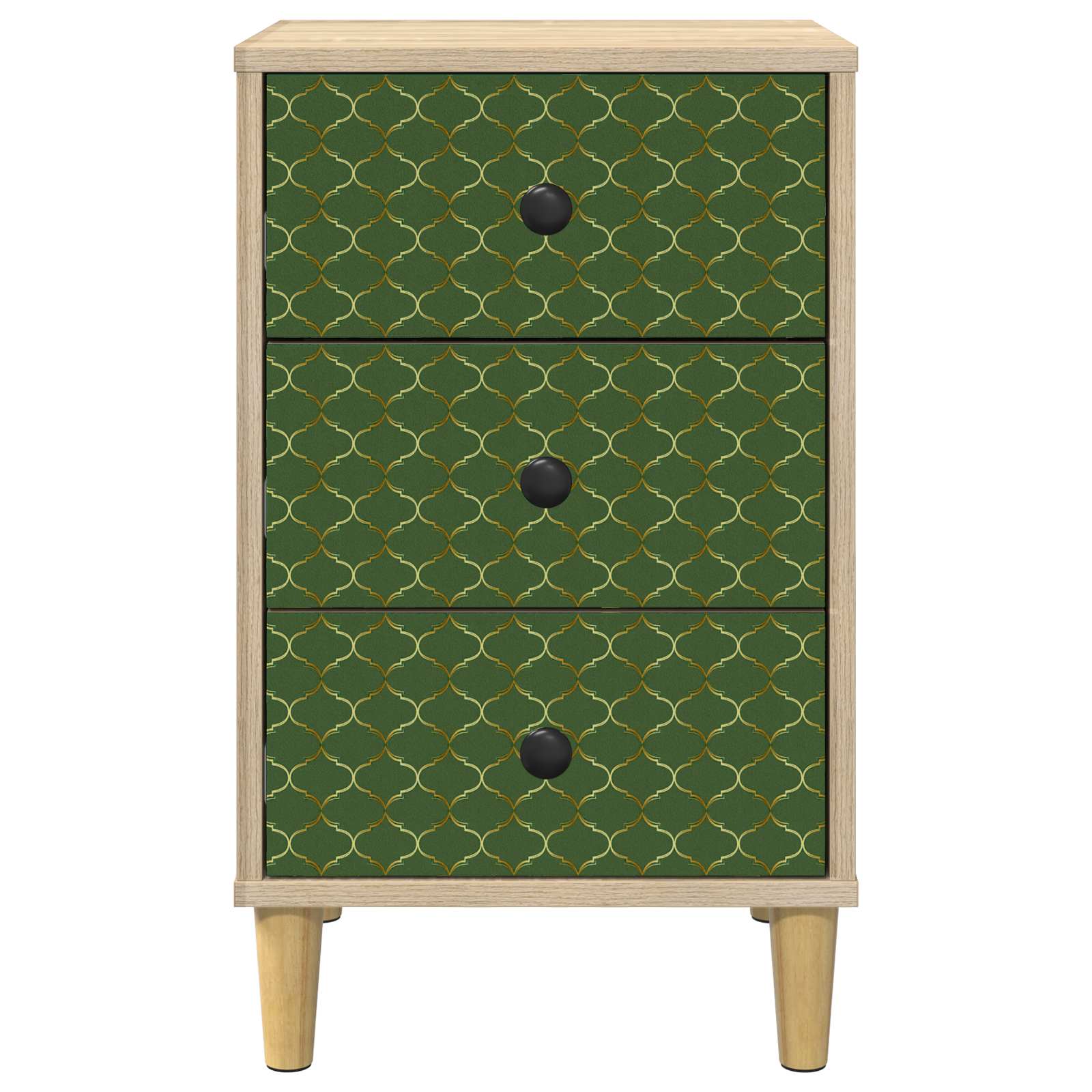 Table de chevet GELEEN 2 pc Chêne Sonoma 36 x 33 x 60 cm