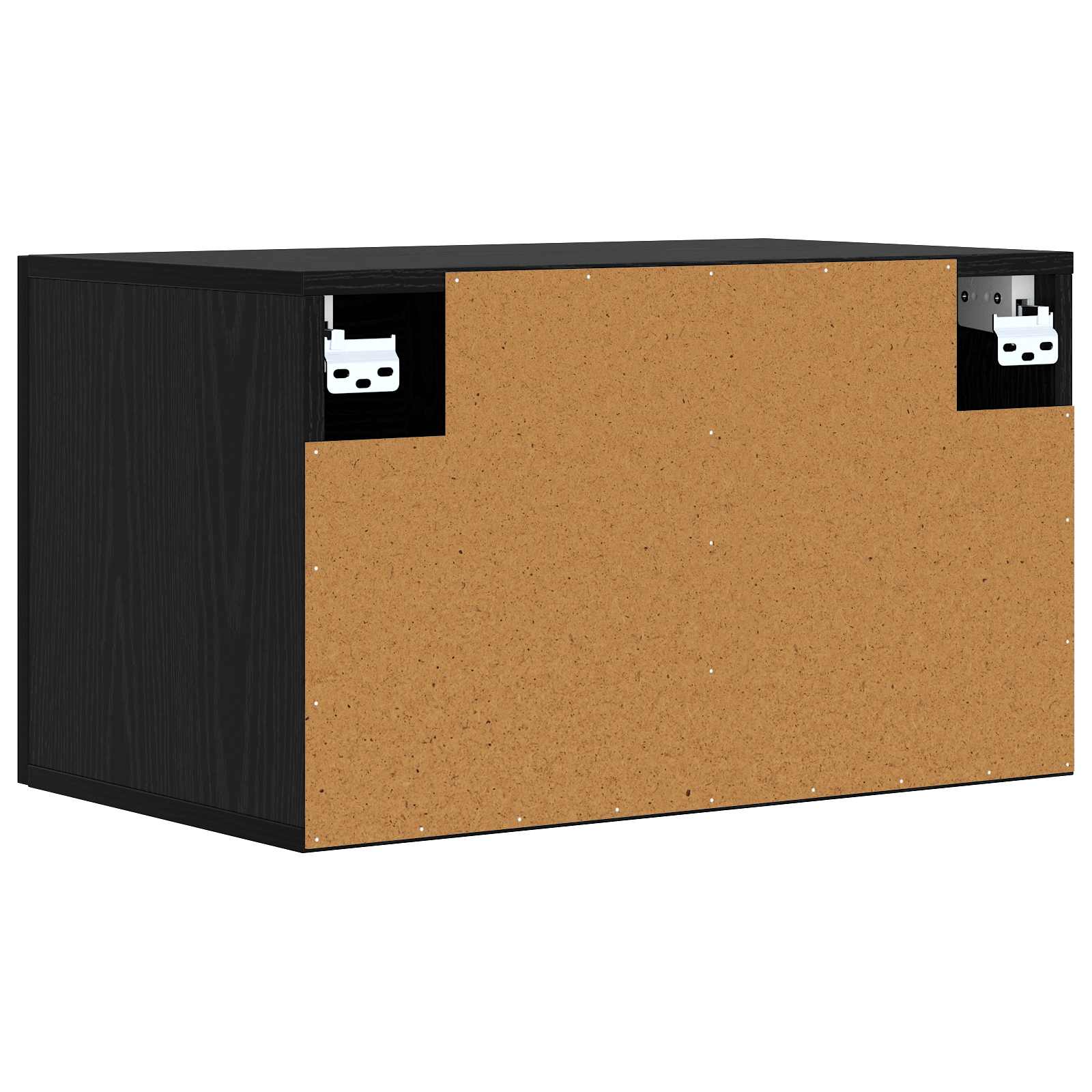 Meuble mural Chêne noir 60 x 36,5 x 35 cm Bois d'ingénierie
