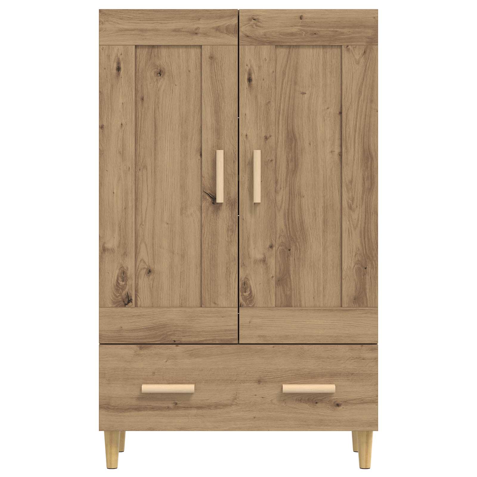 Haut Armoire Chêne artisanal 70 x 31 x 115 cm Bois d'ingénierie - XIOS