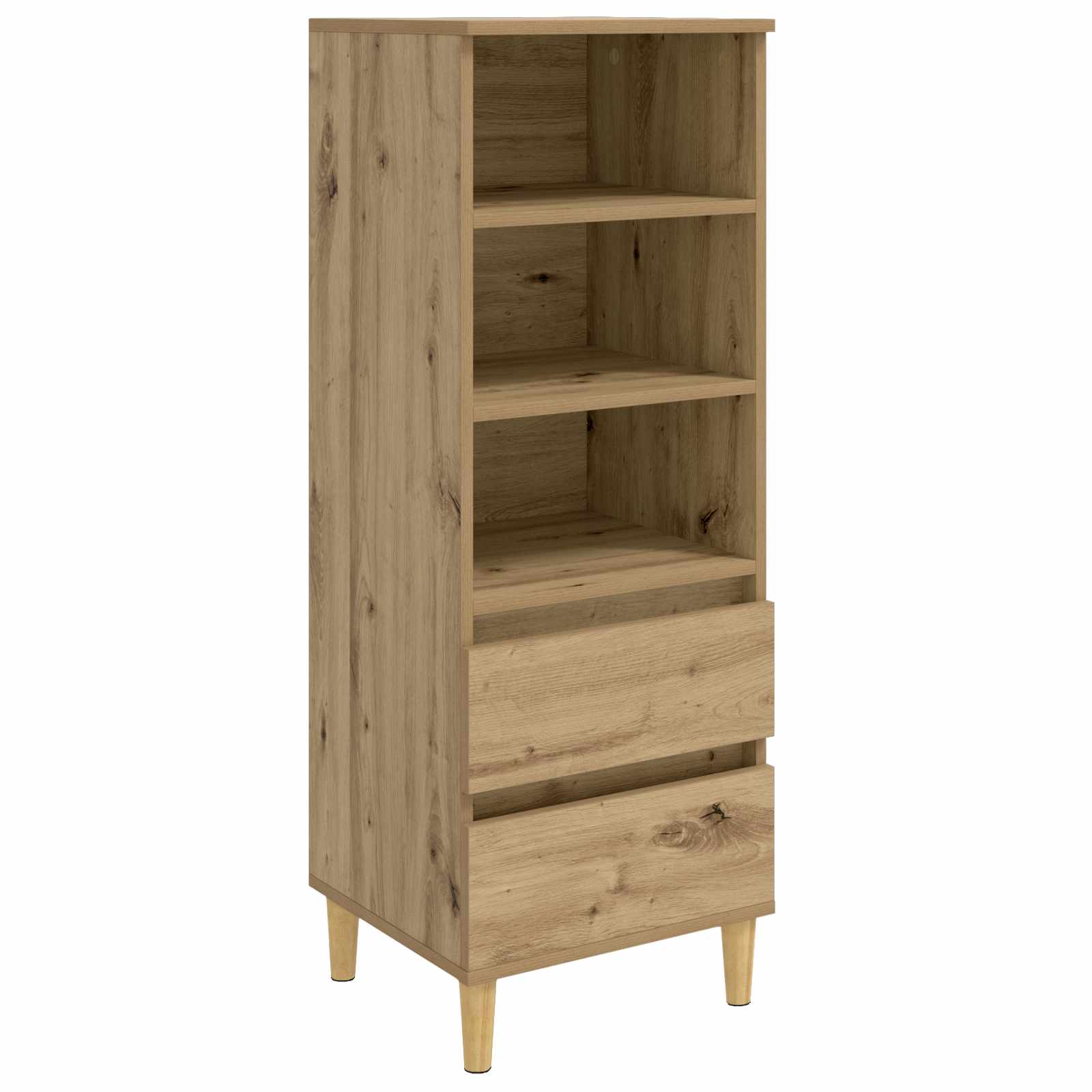 Haut Armoire Chêne artisanal 40 x 36 x 110 cm Bois d'ingénierie