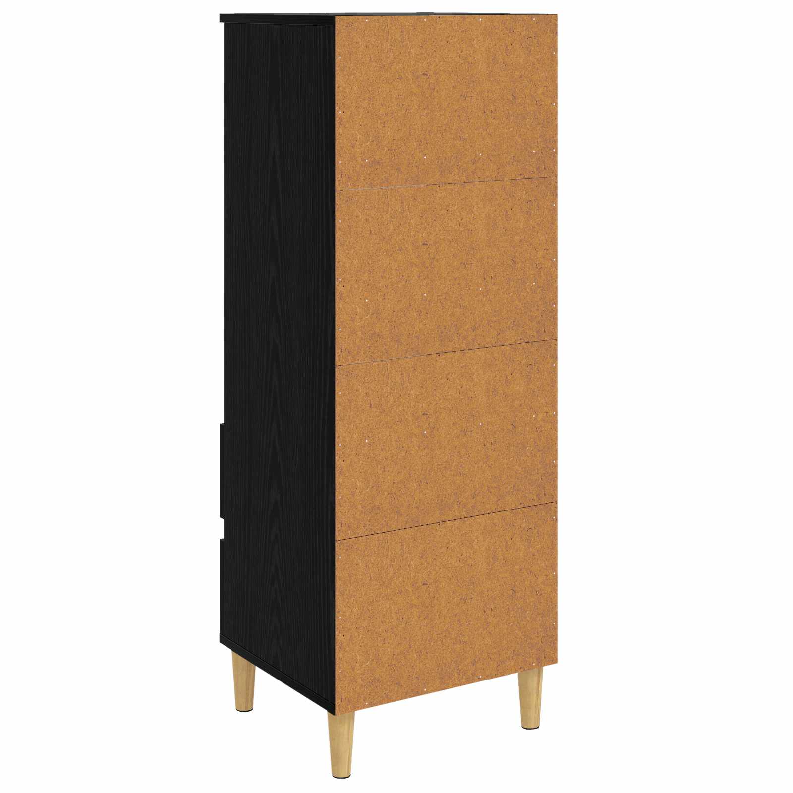 Haut Armoire Chêne noir 40 x 36 x 110 cm Bois d'ingénierie