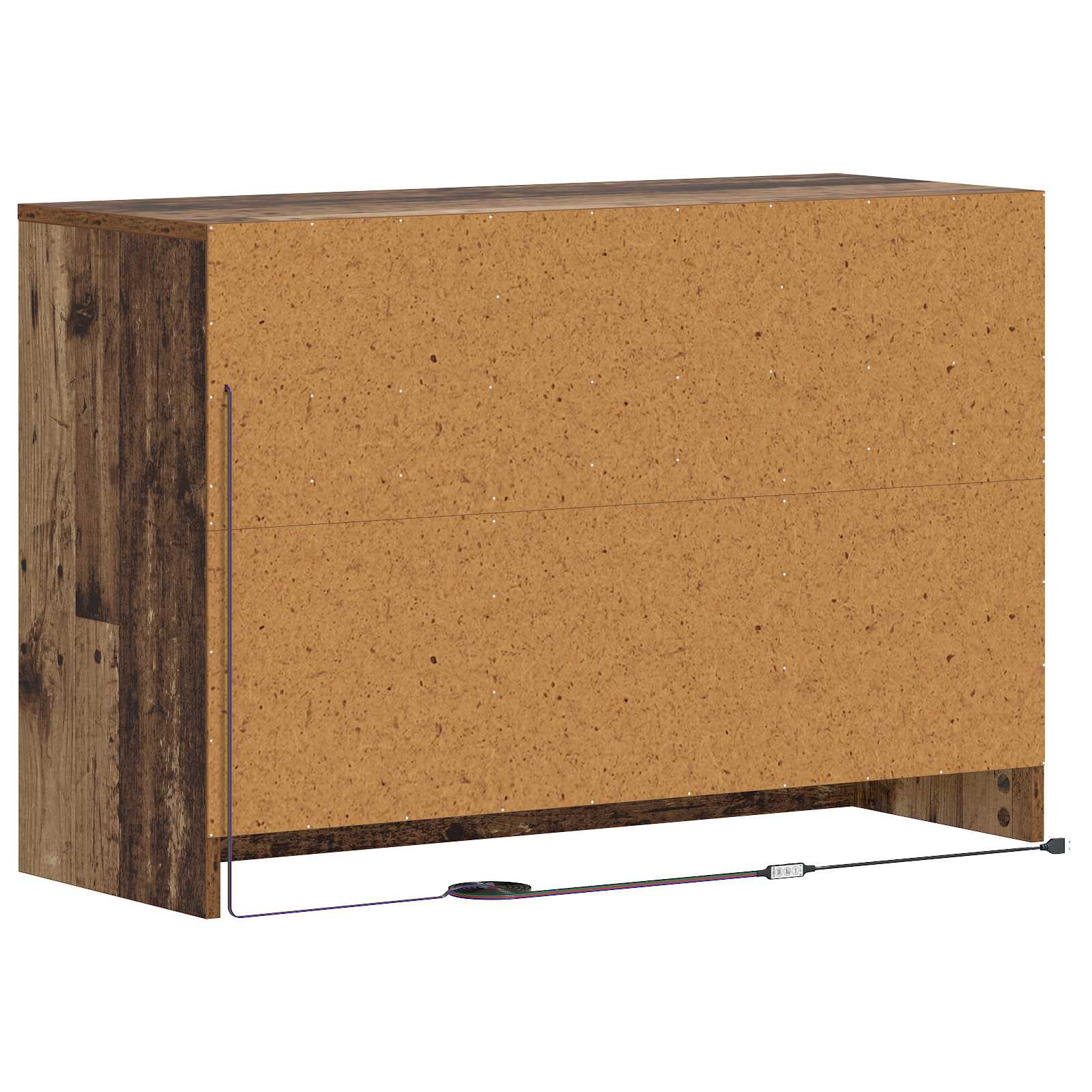 Meuble TV 91 x 34 x 61 cm Bois ancien Bois d'ingénierie