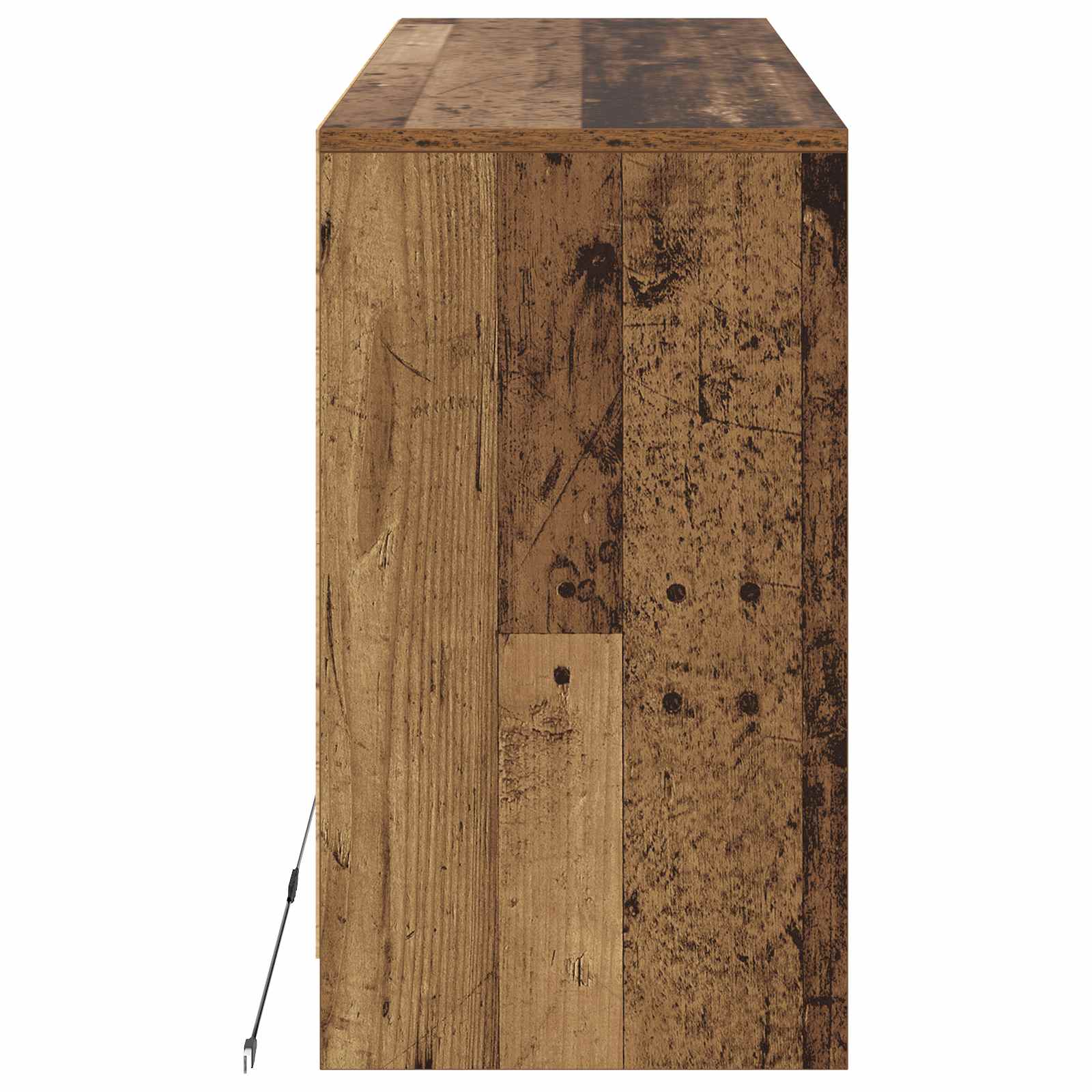 Meuble TV 91 x 34 x 61 cm Bois ancien Bois d'ingénierie