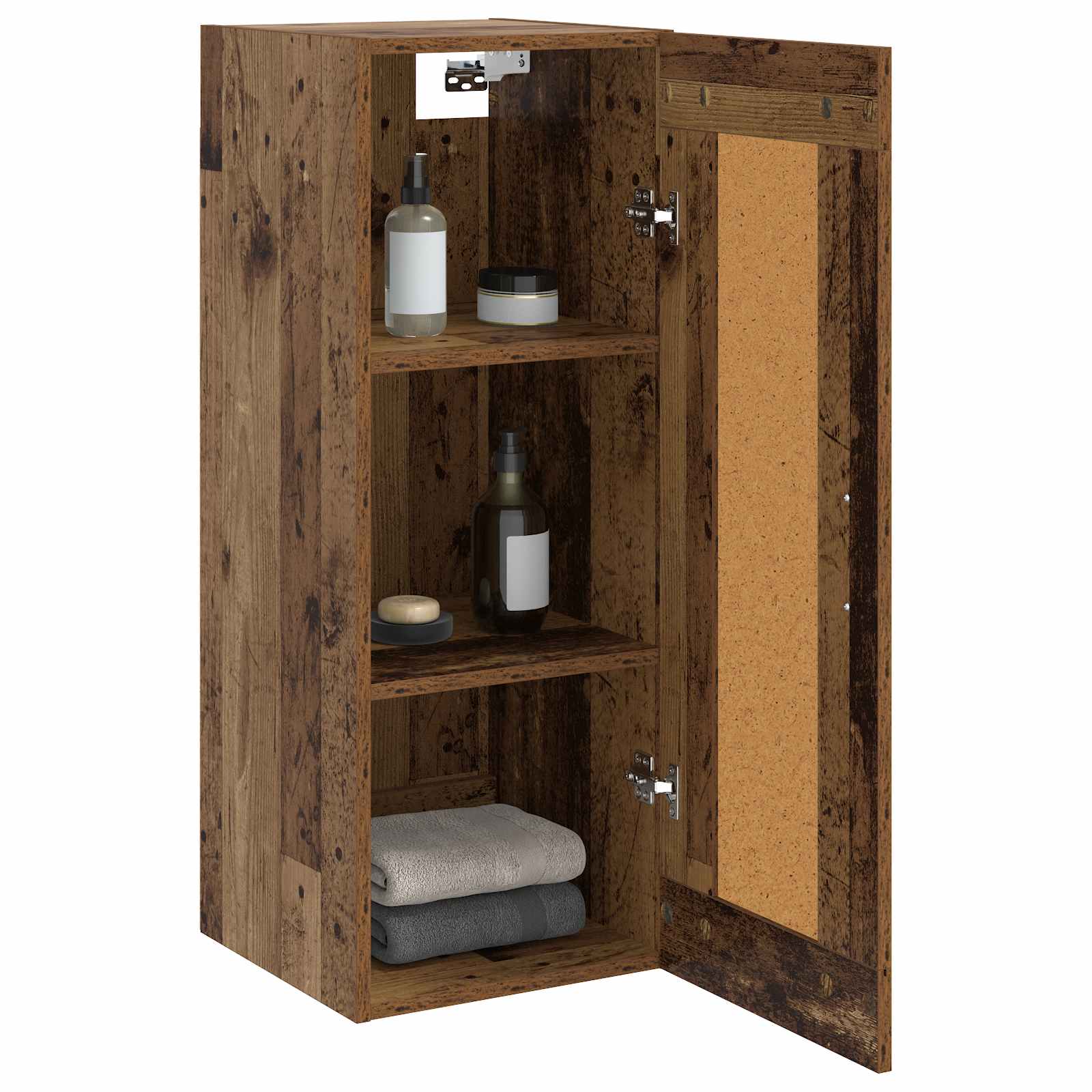 Meuble mural Bois ancien 34,5 x 34 x 90 cm Bois d'ingénierie - XIOS