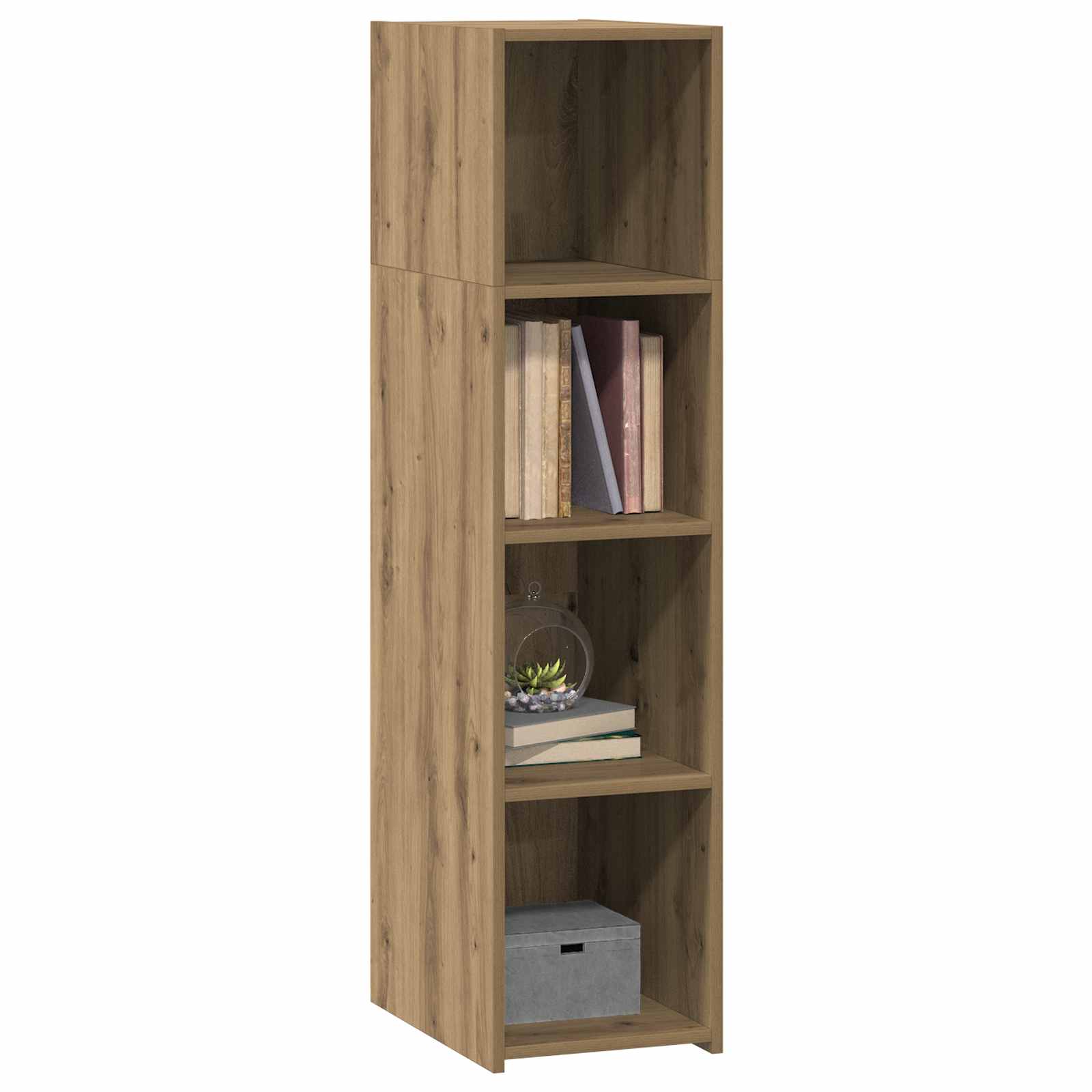 Haut Armoire Chêne artisanal 30 x 41 x 124 cm Bois d'ingénierie