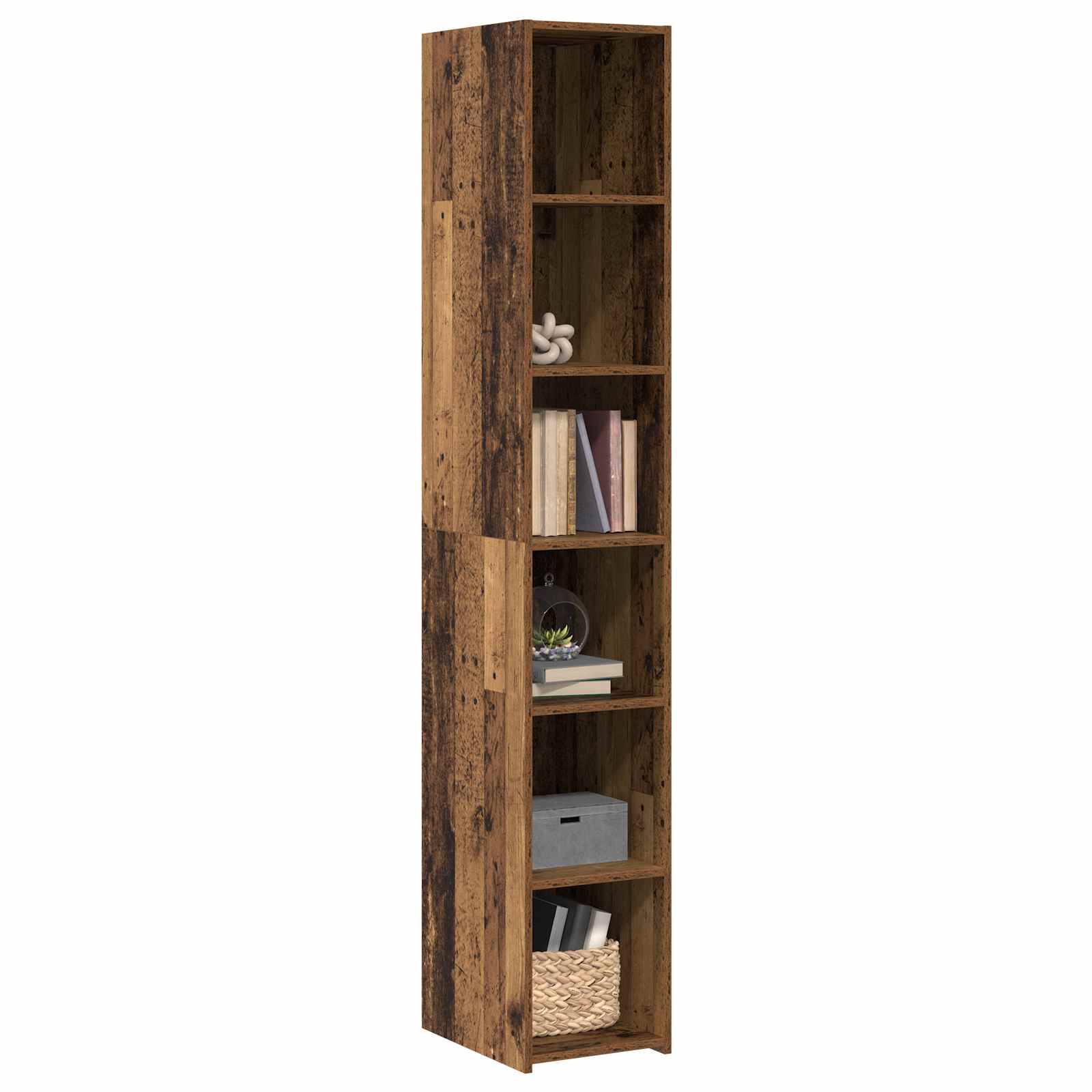 Haut Armoire Bois ancien 30 x 41 x 185 cm Bois d'ingénierie