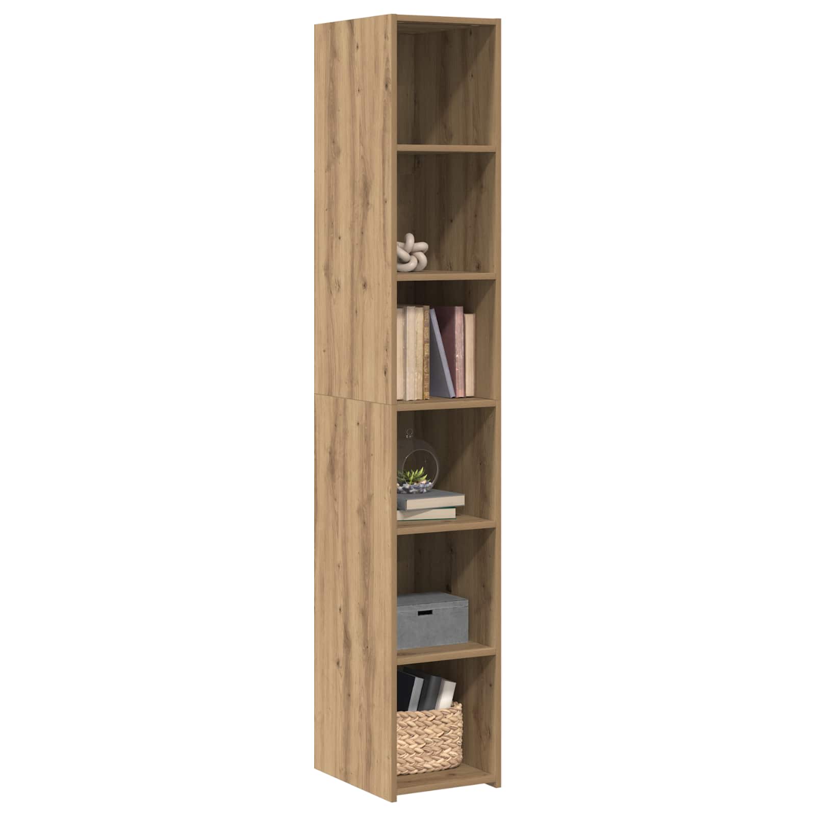 Haut Armoire Chêne artisanal 30 x 41 x 185 cm Bois d'ingénierie - XIOS