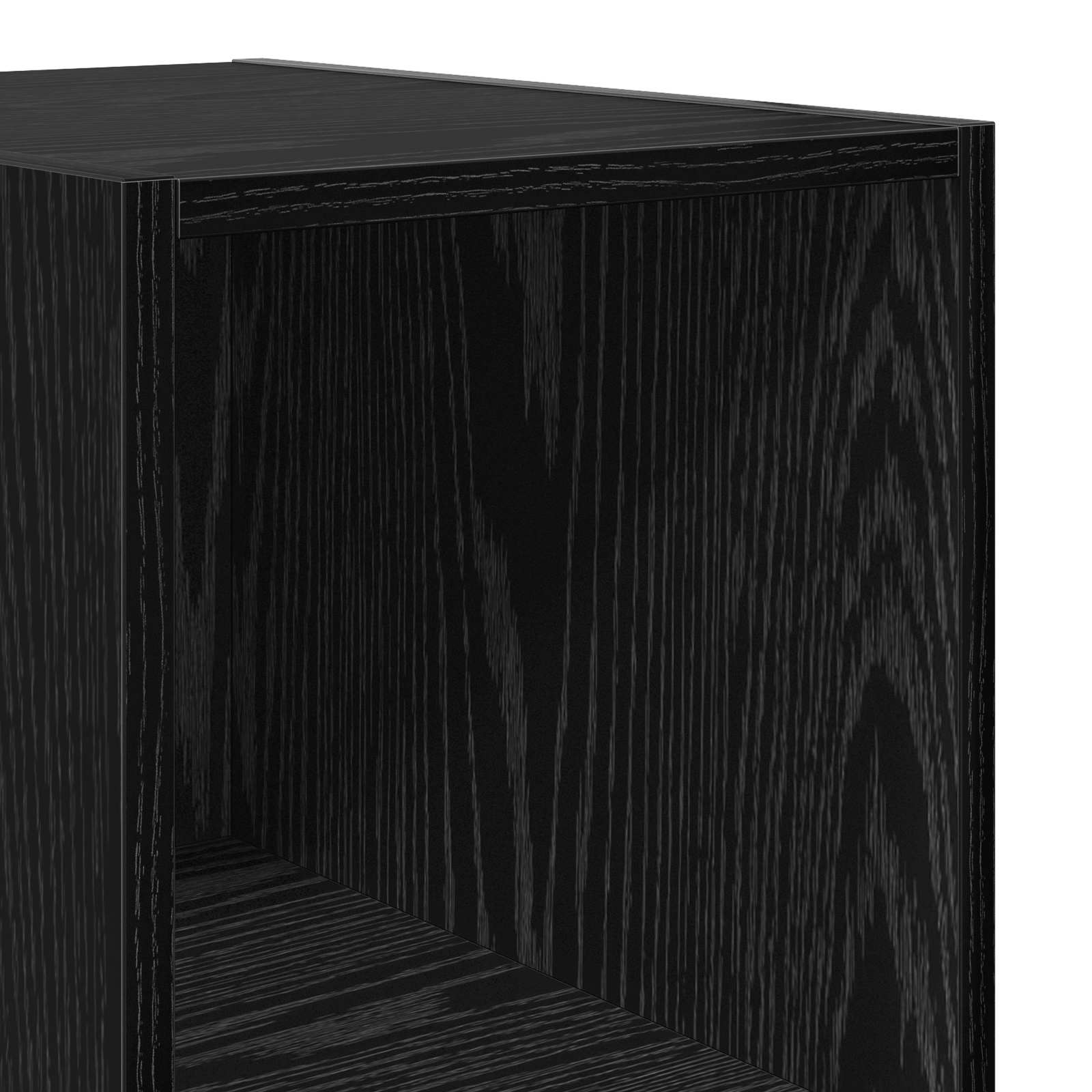 Haut Armoire Chêne noir 30 x 41 x 185 cm Bois d'ingénierie