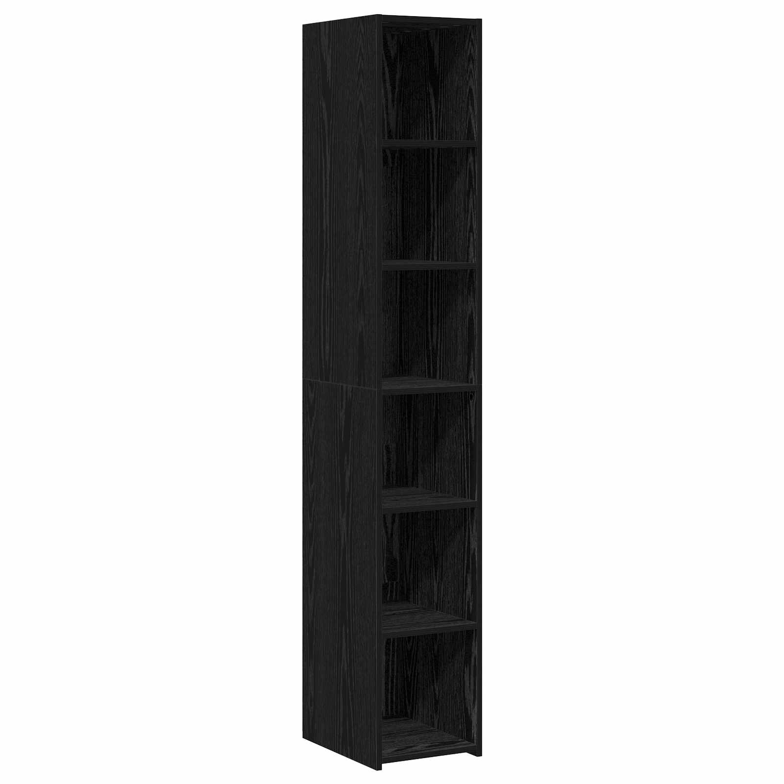 Haut Armoire Chêne noir 30 x 41 x 185 cm Bois d'ingénierie