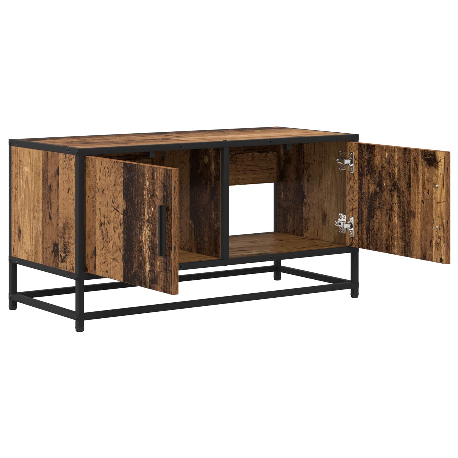 Meuble TV 80 x 34,5 x 40 cm Bois ancien Bois d'ingénierie - XIOS