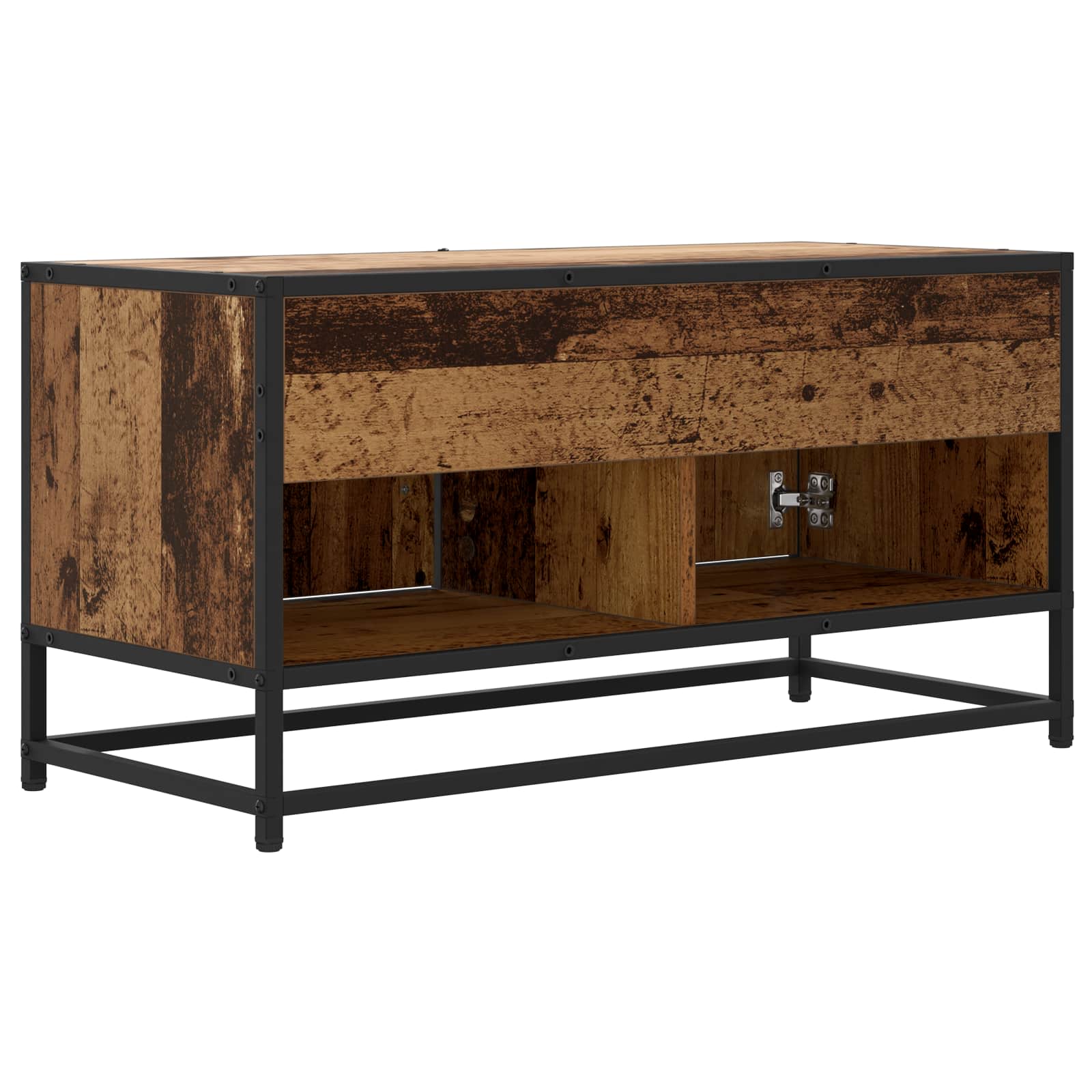 Meuble TV 80 x 34,5 x 40 cm Bois ancien Bois d'ingénierie - XIOS