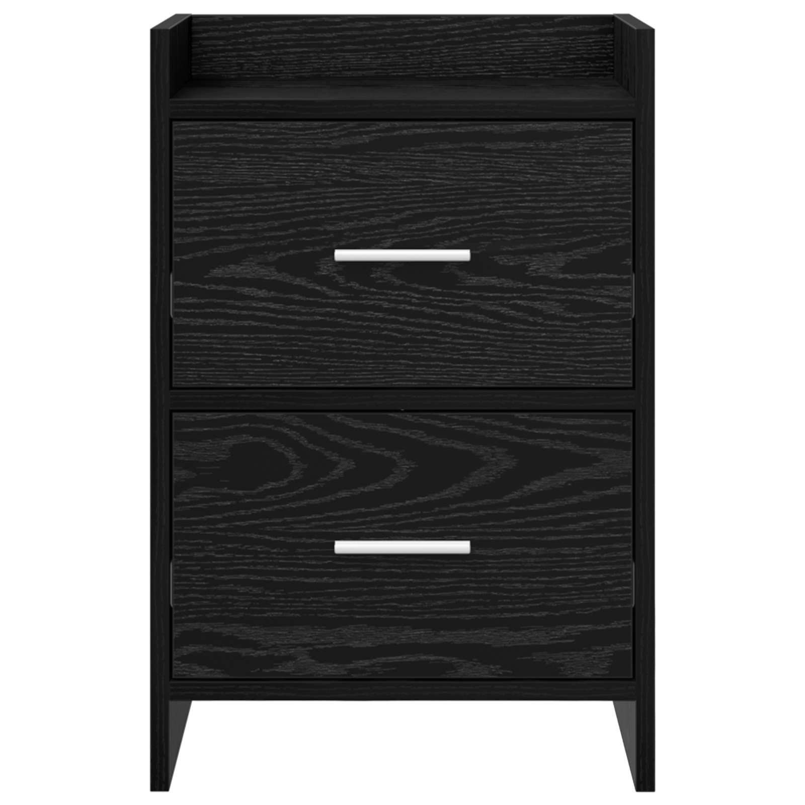 Tables de chevet 2 pcs Chêne noir 40 x 30 x 60 cm
